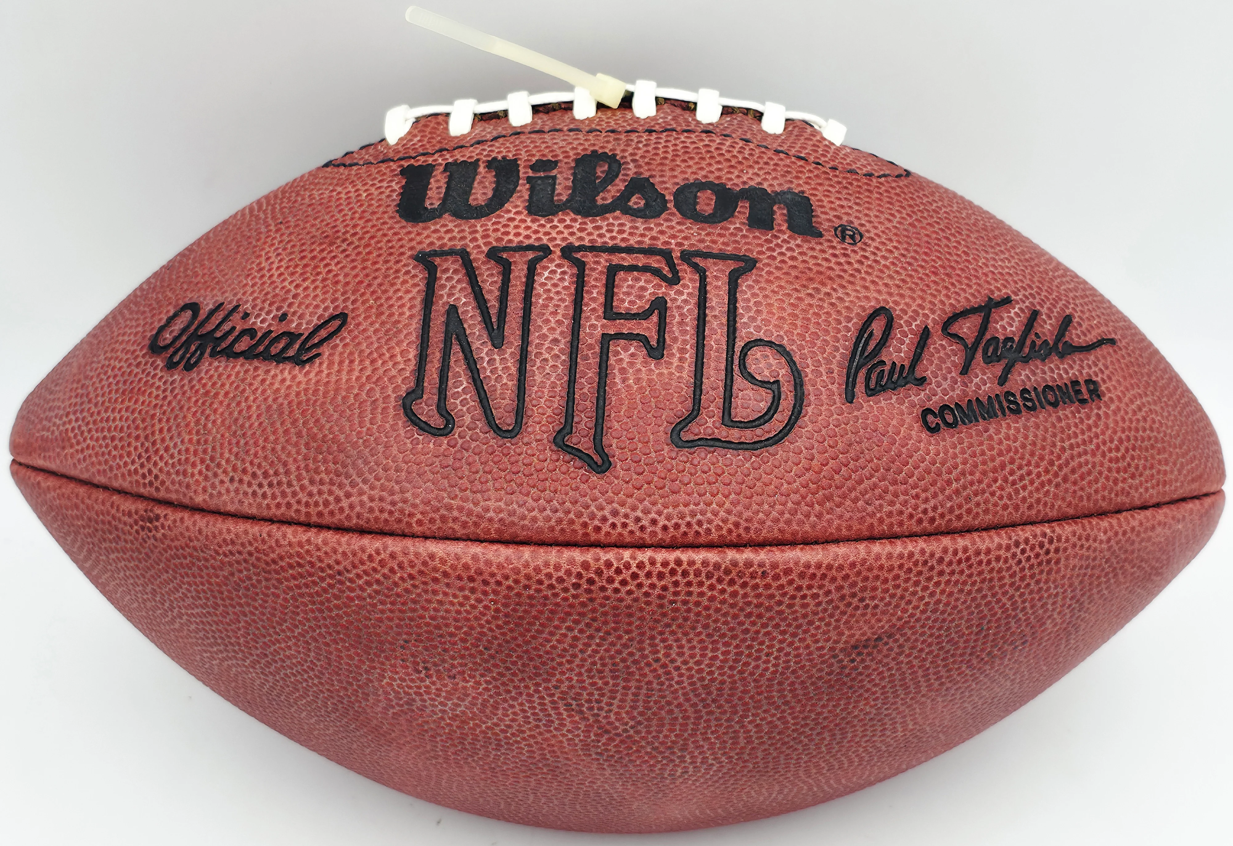 Johnny Unitas & Joe Montana Autographed Official NFL Leather Game Football Beckett BAS #A75811 - Image 5