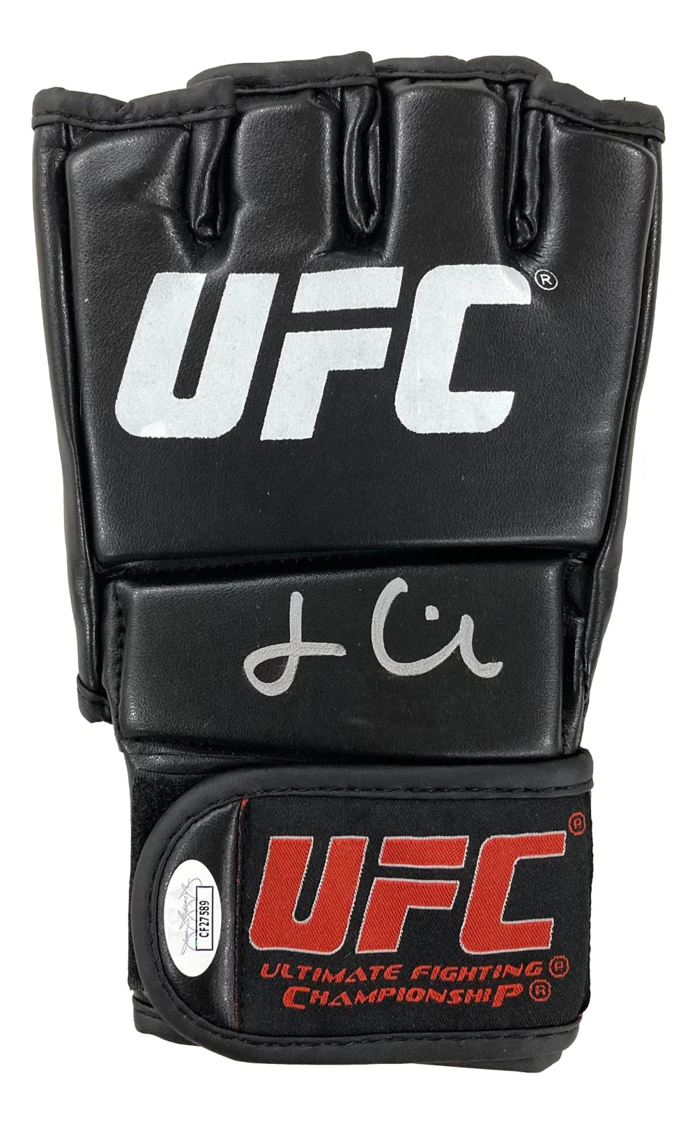 Jon Anik Signed MMA Fight Glove JSA Hologram