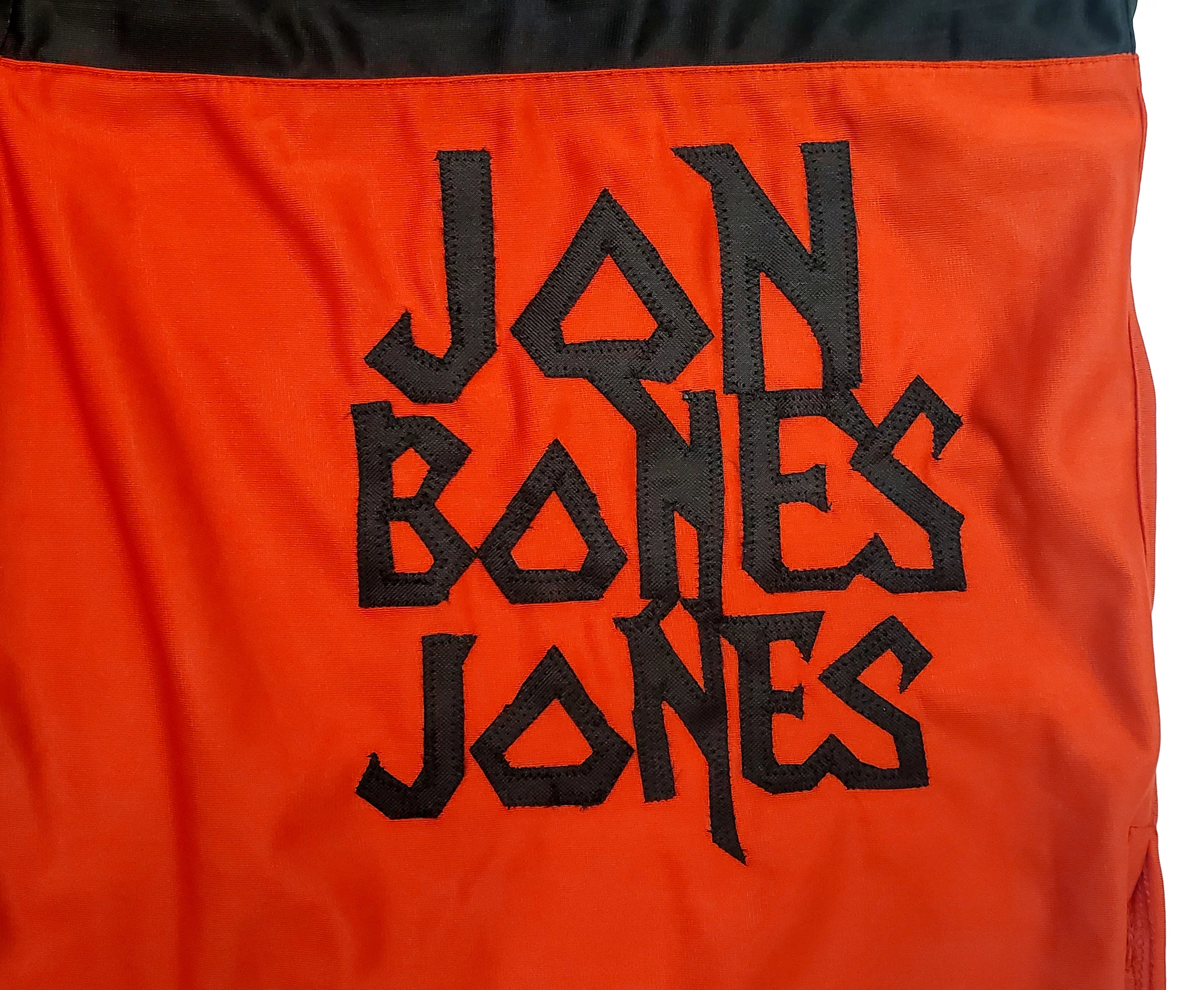 Jon Bones Jones Autographed Red Boxing Trunks Beckett BAS QR Stock #200322 - Image 4