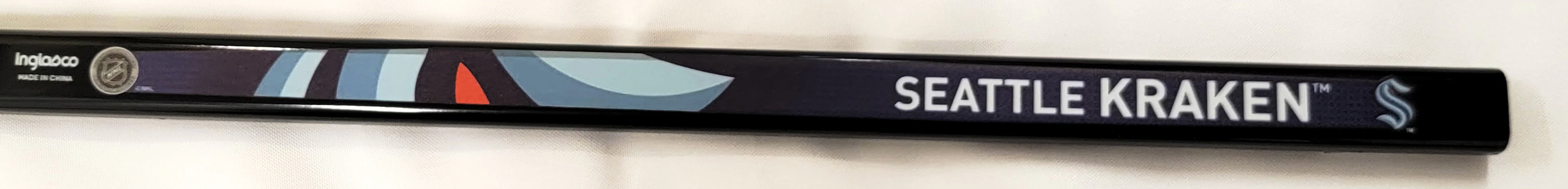 Jordan Eberle Autographed Black Inglasco 24" Mini Stick Seattle Kraken Fanatics Holo #B296098 - Image 3