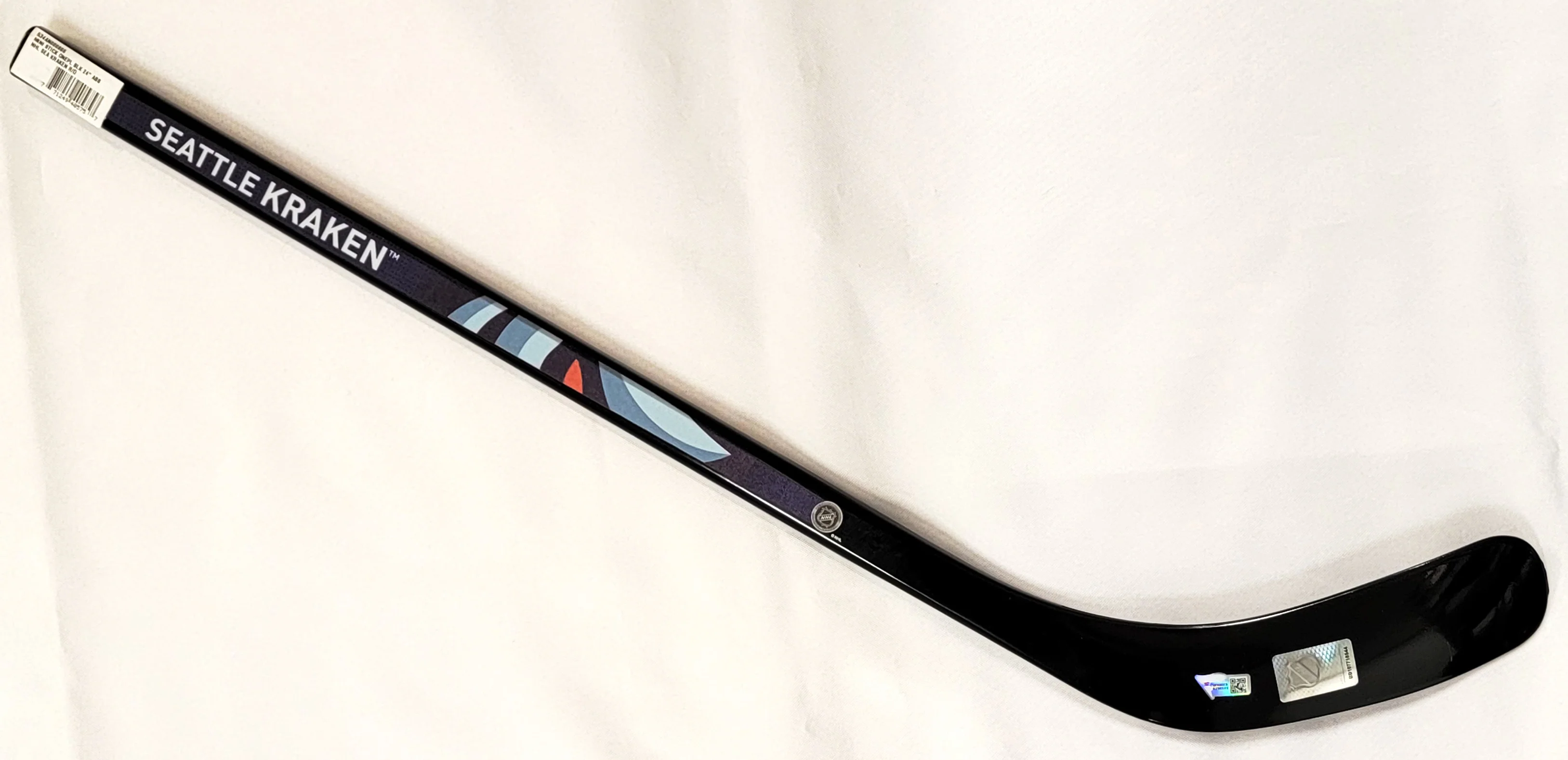 Jordan Eberle Autographed Black Inglasco 24" Mini Stick Seattle Kraken Fanatics Holo #B296098 - Image 4
