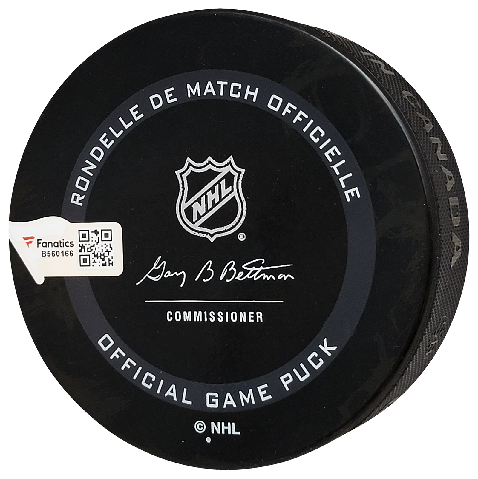 Jordan Eberle Autographed Official Seattle Kraken Inaugural Season Logo Hockey Game Puck Signed In Teal Fanatics Holo Stock #211615 - Image 4