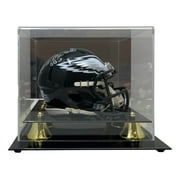 Jordan Mailata Signed Eagles Alternate Black Mini Speed Helmet BAS w/ Case - Image 5