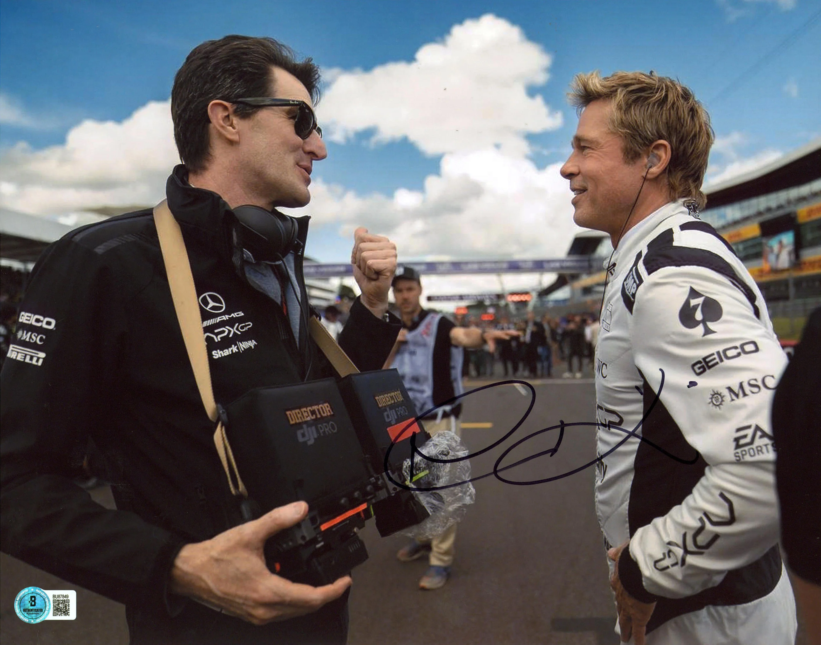 Joseph Kosinski F1 Authentic Signed 11x14 Horizontal Photo BAS #BU87849 - Image 2