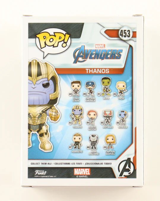 Josh Brolin Signed "Avengers" #453 Thanos Bobble-Head Funko Pop! - ACOA - Image 2