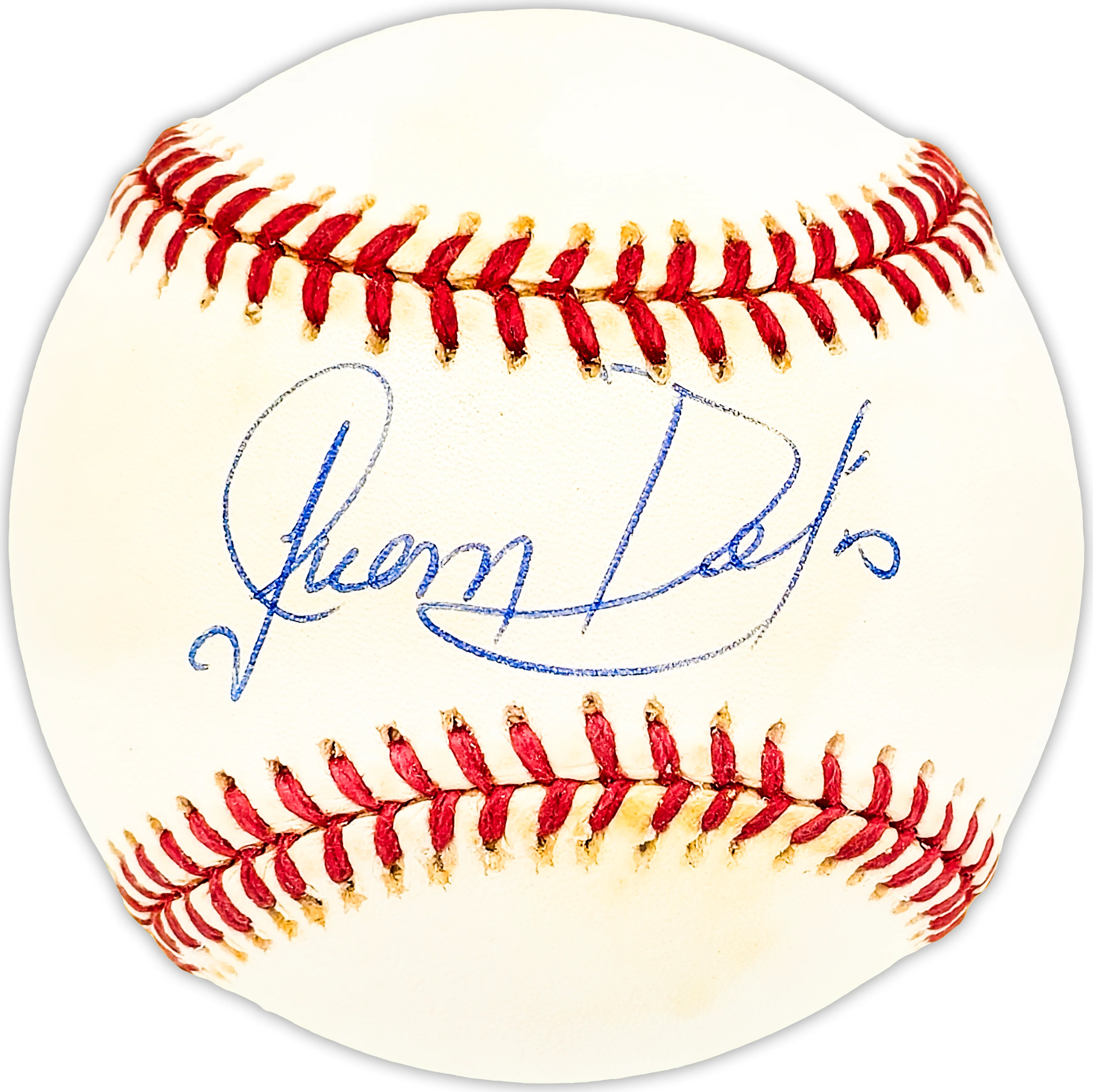 Juan Delis Autographed Official AL Baseball Senators, Cuba Beckett BAS QR #BM25481