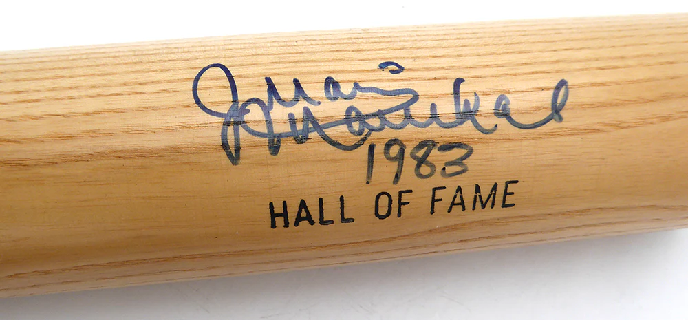 Juan Marichal Autographed Louisville Slugger Bat San Francisco Giants "1983" MCS Holo #88914 - Image 2