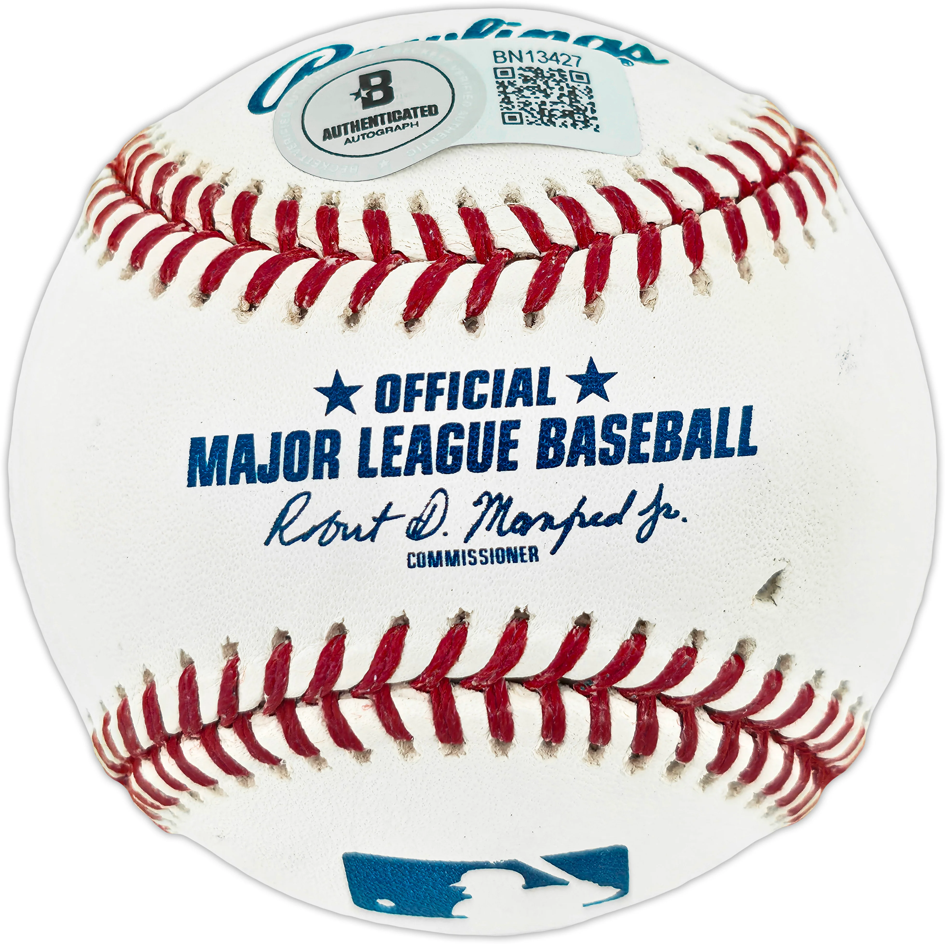 Juan Soto Autographed Official MLB Baseball New York Mets Beckett BAS QR #BN13427 - Image 2