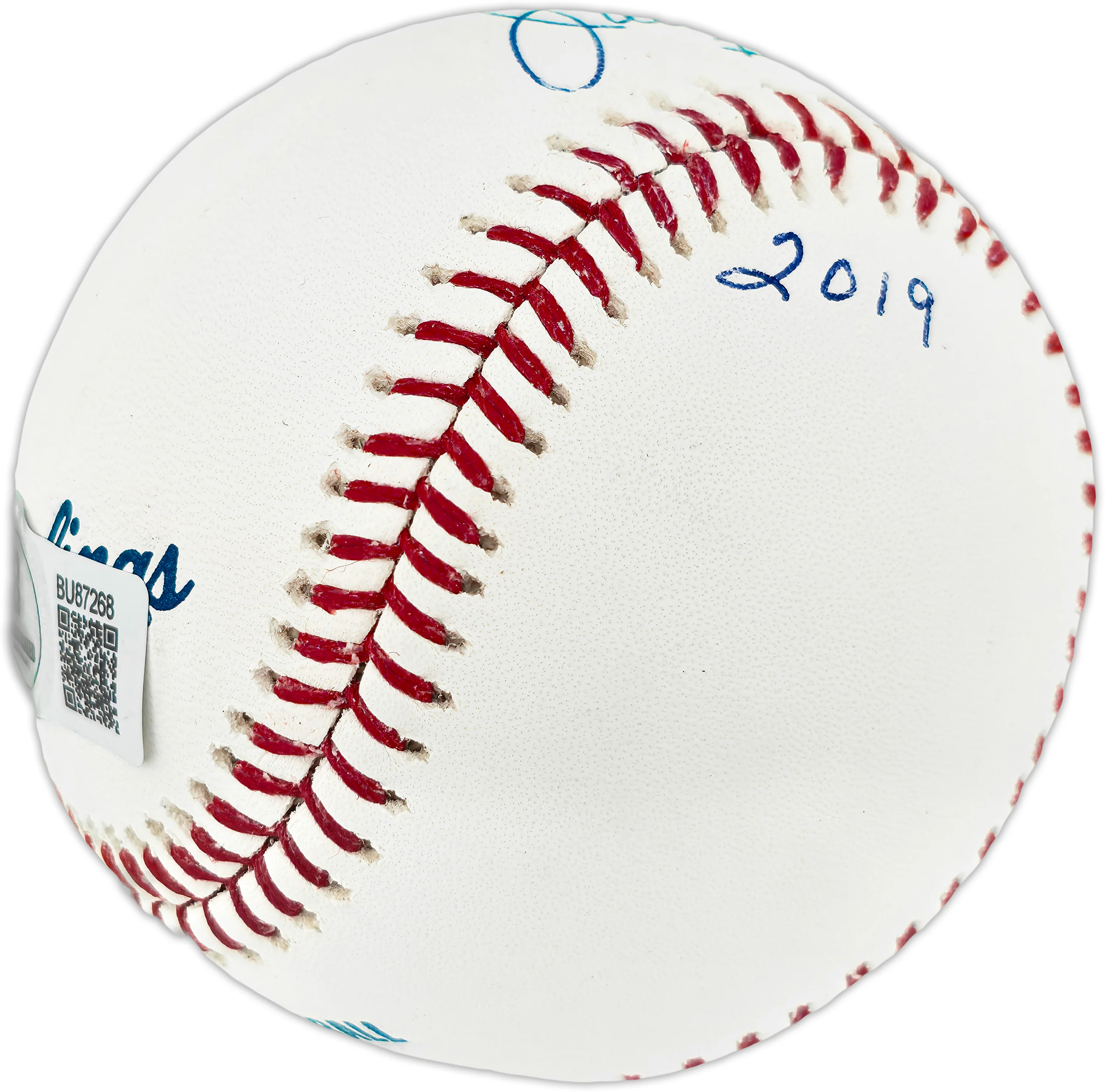 Julio Cruz Autographed Official 40th Anniversary Logo MLB Baseball Seattle Mariners "#6" Beckett BAS QR #BU87268 - Image 4