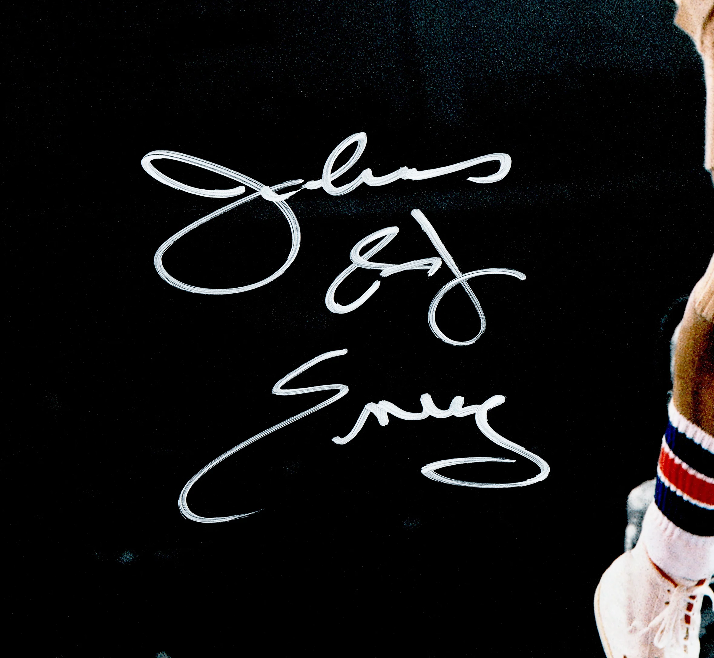 Julius "Dr. J" Erving Autographed 16x20 Photo Philadelphia 76ers Beckett BAS Witness Stock #232707 - Image 2