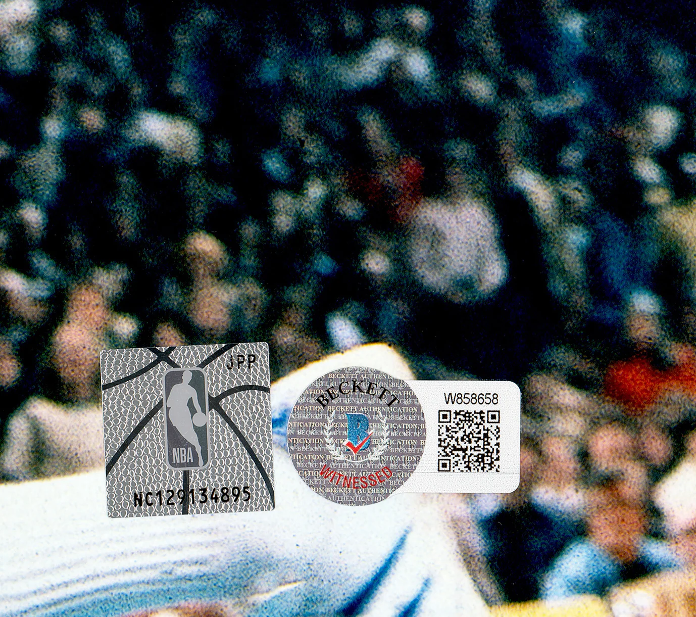 Julius "Dr. J" Erving Autographed 16x20 Photo Philadelphia 76ers Beckett BAS Witness Stock #232709 - Image 3