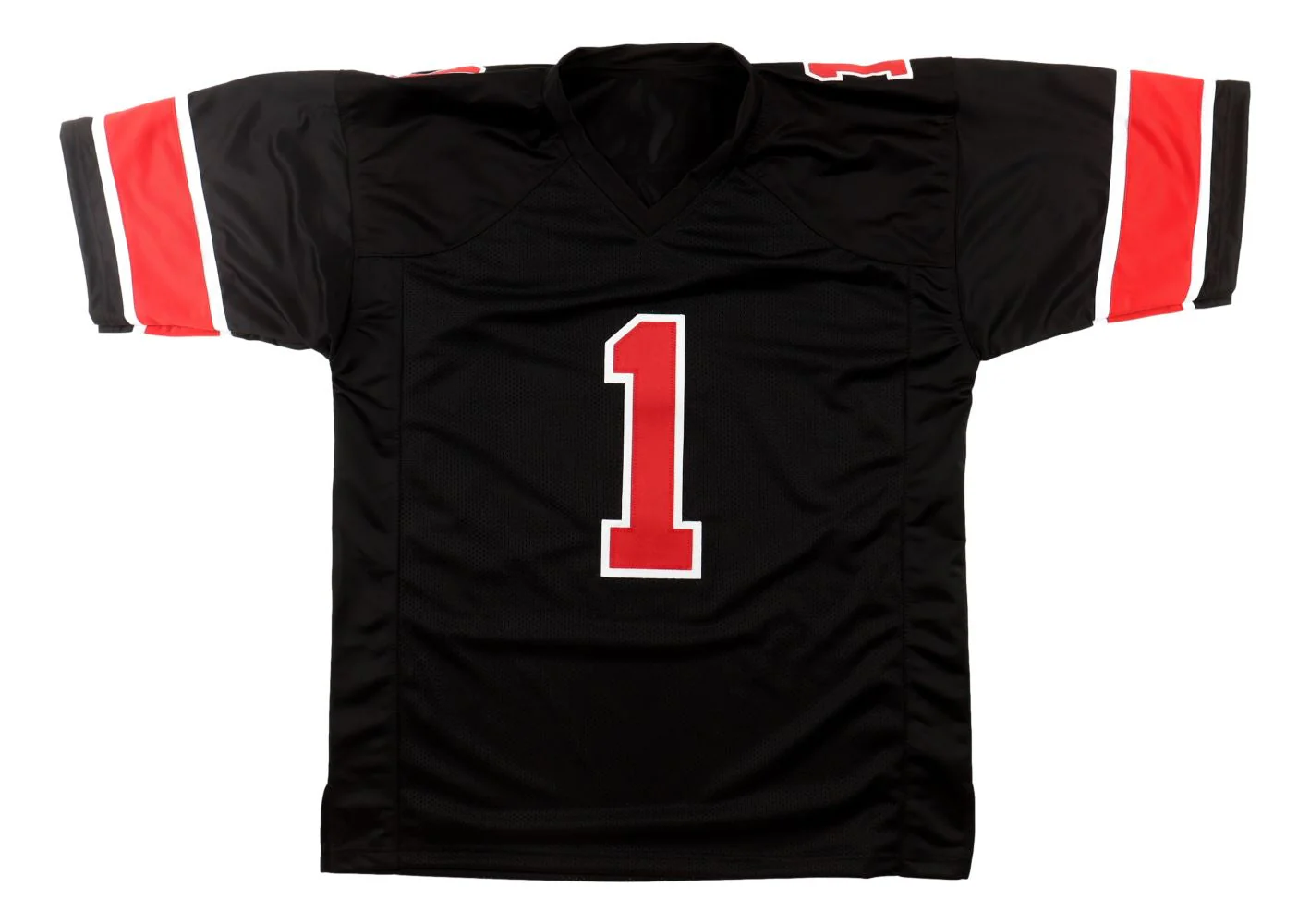 Justin Fields Ohio State Signed Black Football Jersey BAS - Image 3