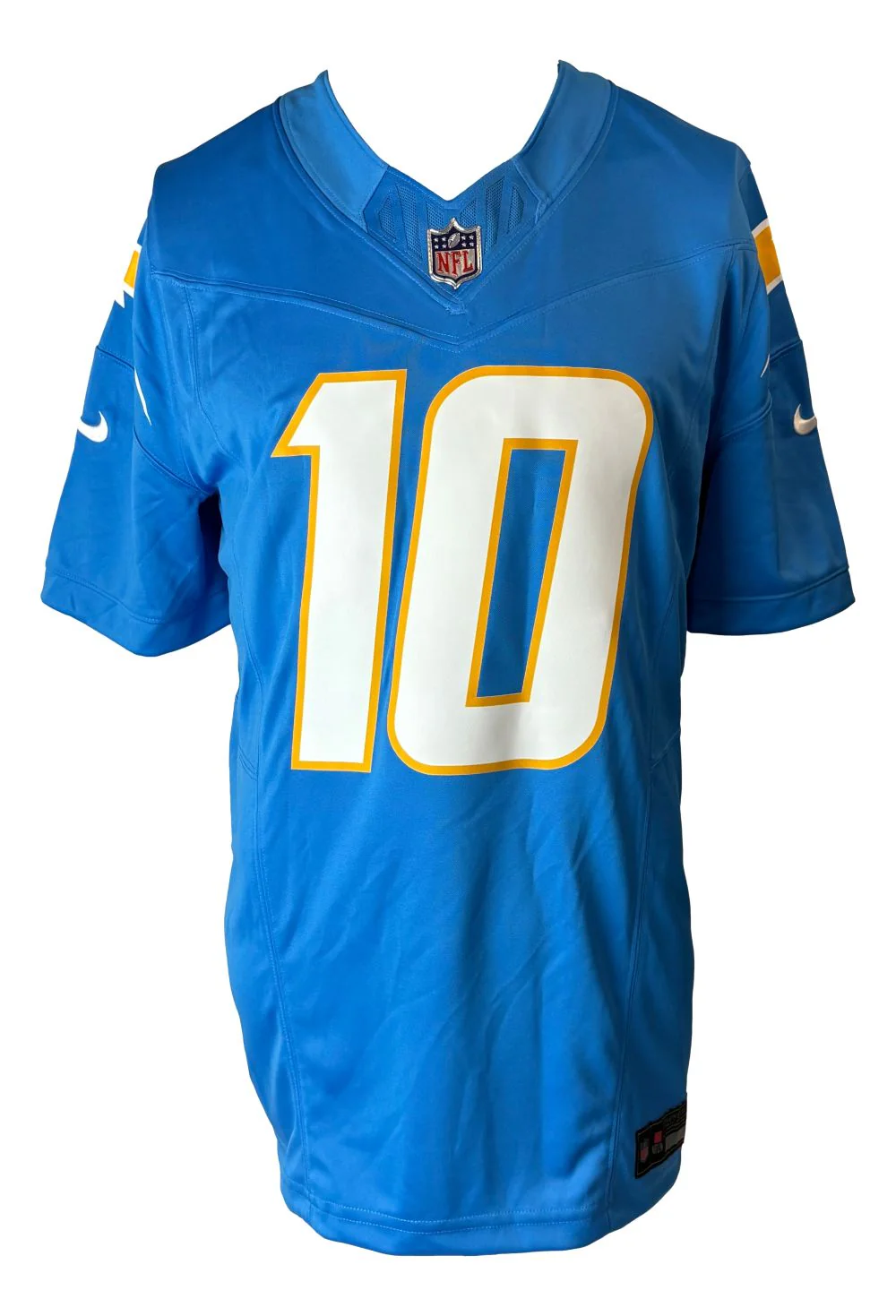 Justin Herbert Signed Los Angeles Chargers Nike Limited Football Jersey Fanatics - Image 3
