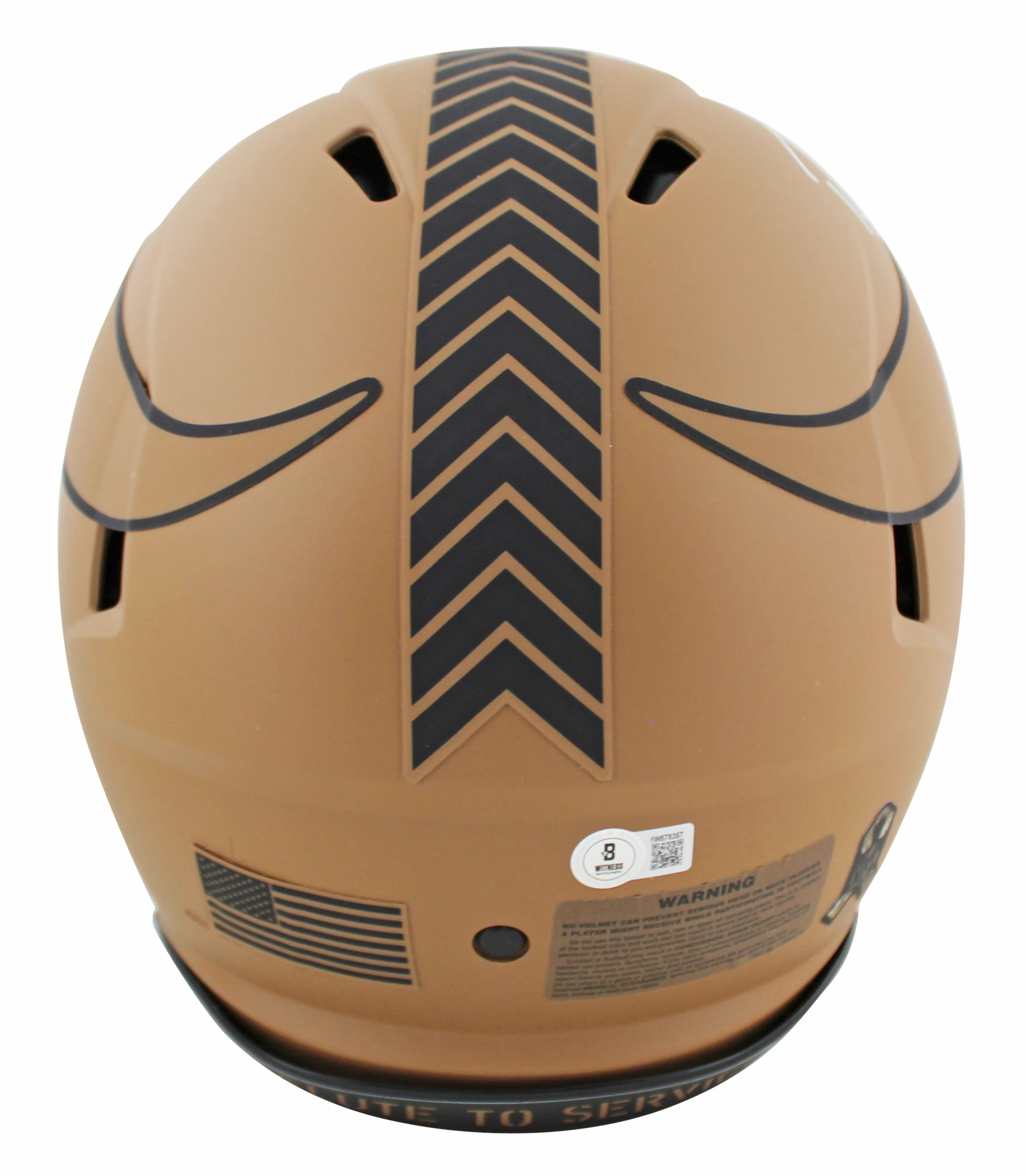 Justin Jefferson & Randy Moss Signed STS II F/S Speed Proline Helmet W/ Case BAS - Image 4
