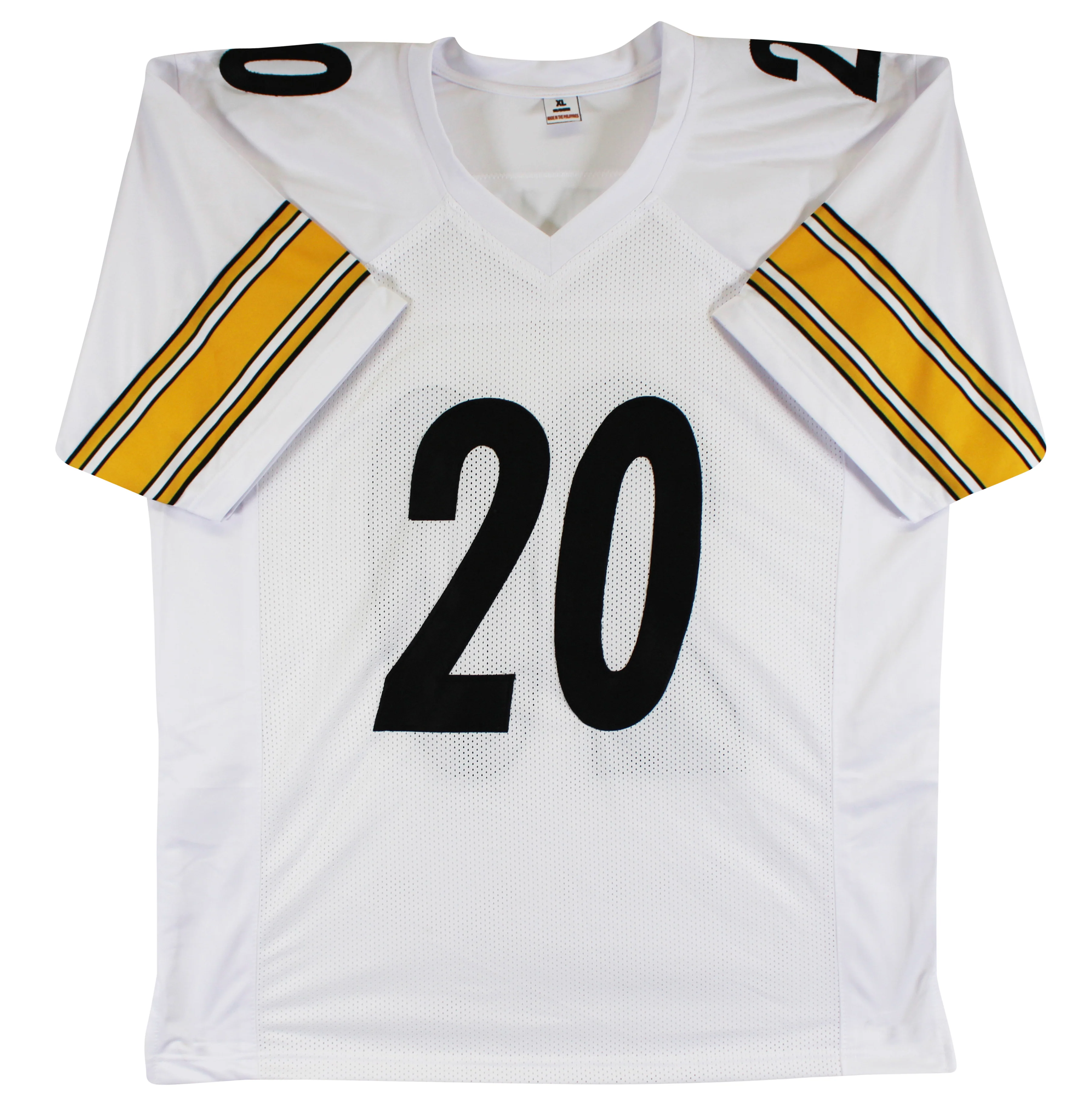 Kaleb Johnson Authentic Signed White Pro Style Jersey Autographed BAS Witness 2 - Image 4