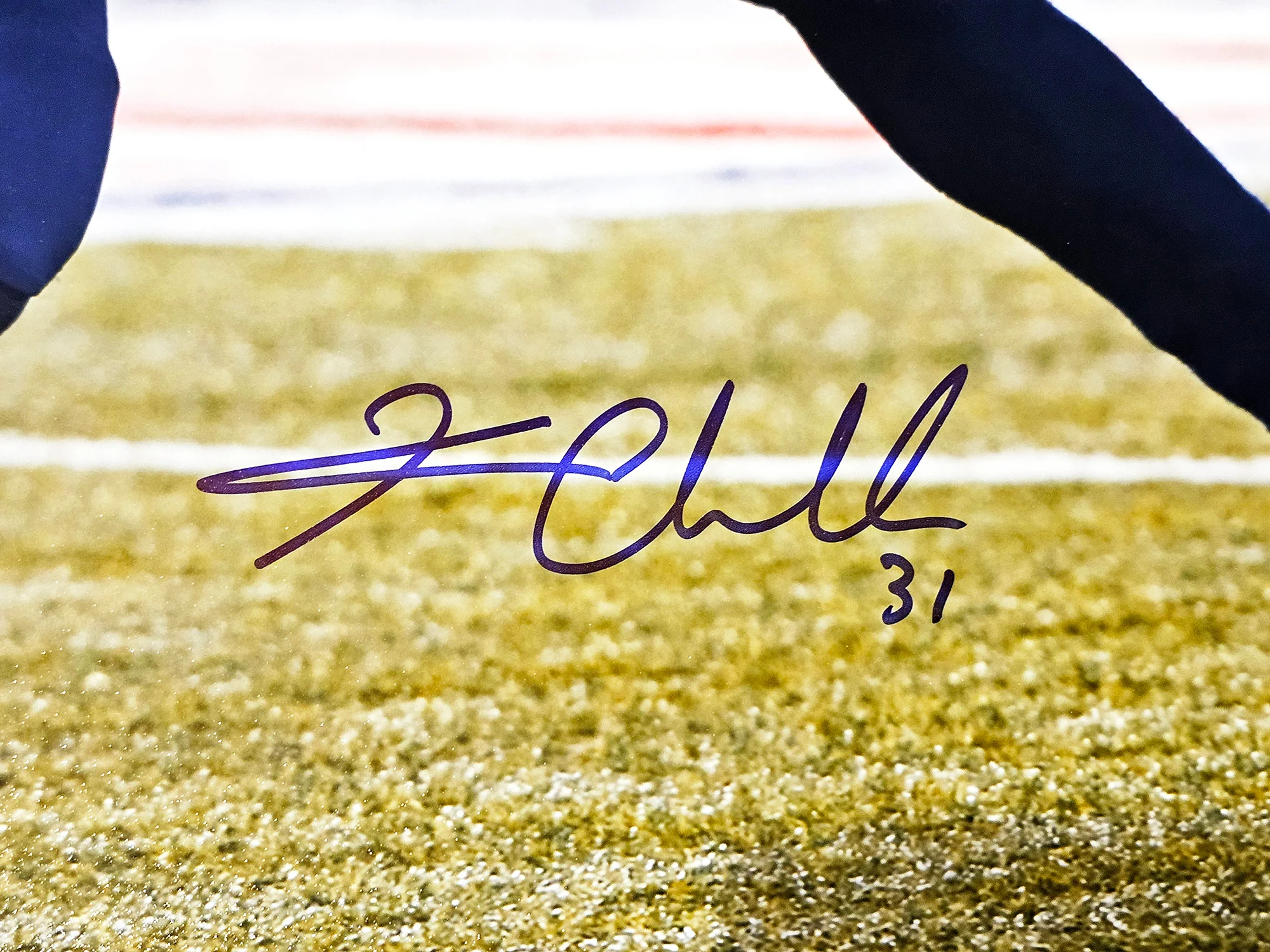 Kam Chancellor Autographed Framed 16x20 Photo Seattle Seahawks SB XLVIII MCS Holo Stock #254246 - Image 3