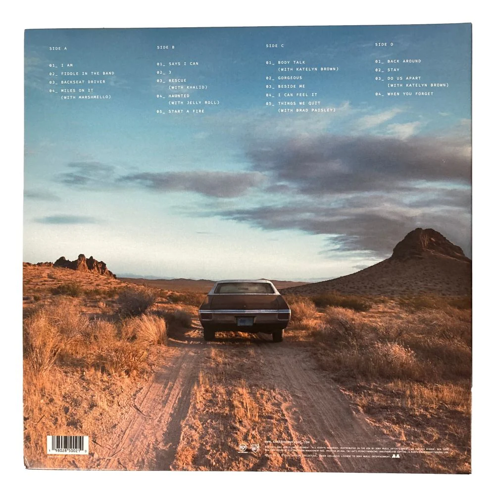 Kane Brown Signed The High Road Vinyl Record Cover PSA/DNA - Image 3