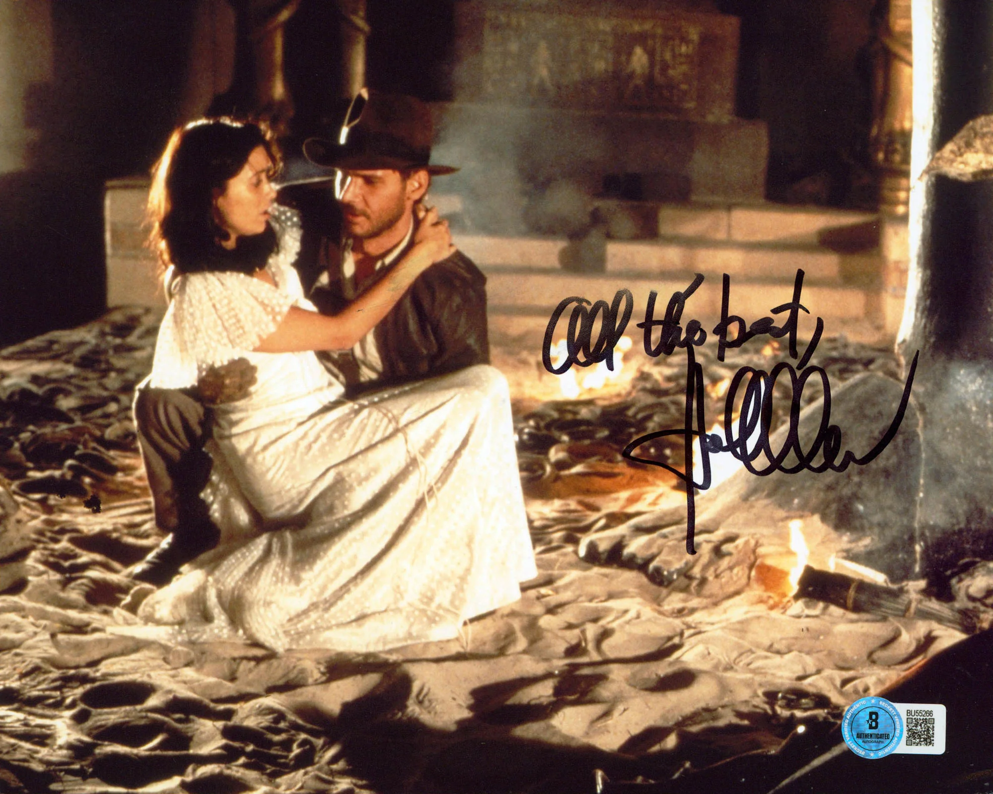 Karen Allen Indiana Jones "All The Best" Authentic Signed 8x10 Photo BAS BU55266
