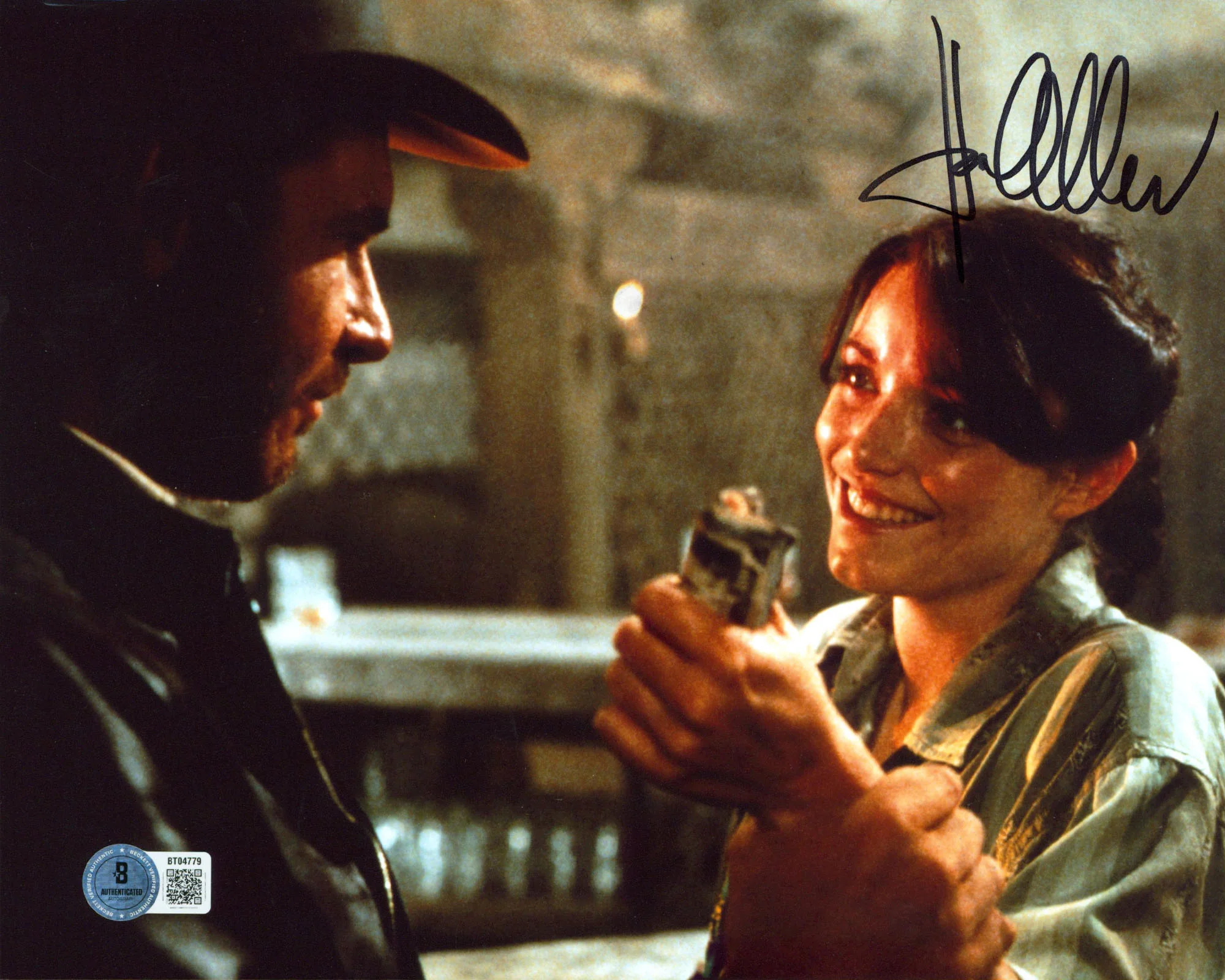 Karen Allen Indiana Jones Authentic Signed 8x10 Horizontal Photo BAS 5 - Image 2