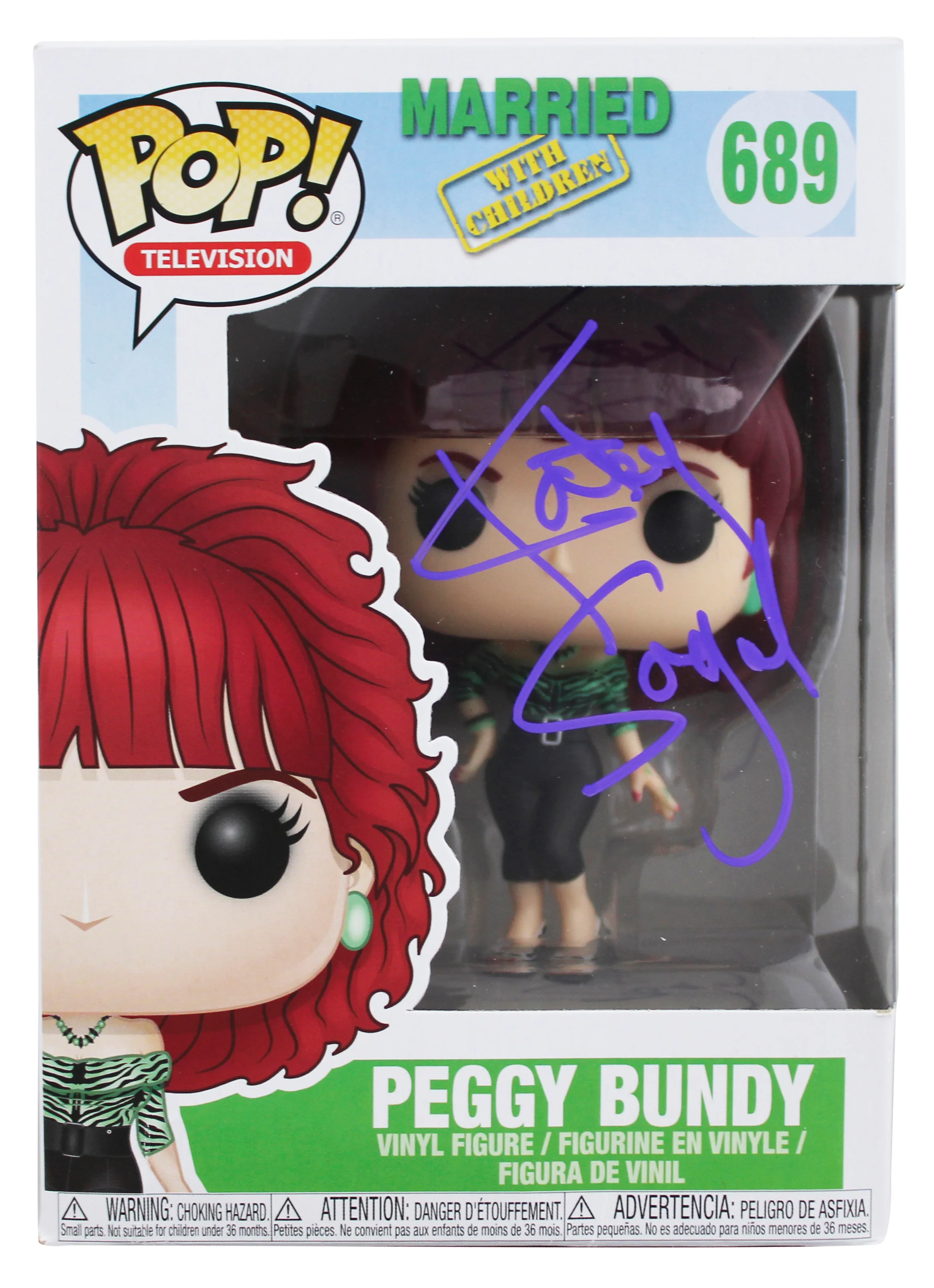 Katey Sagal Married W/ Children Signed Peggy #689 Funko Pop Figure JSA #CE80506 - Image 2