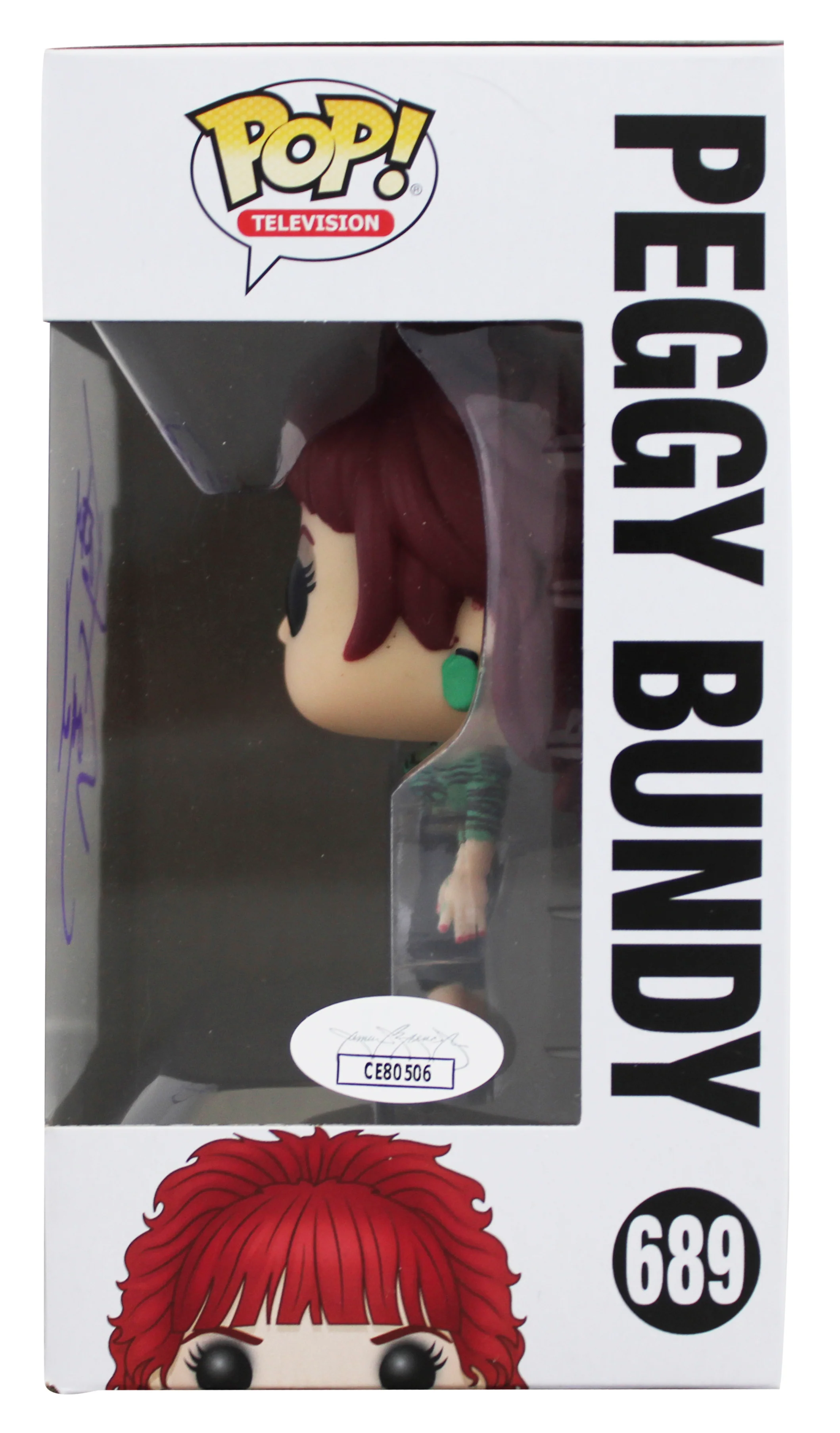 Katey Sagal Married W/ Children Signed Peggy #689 Funko Pop Figure JSA #CE80506 - Image 4