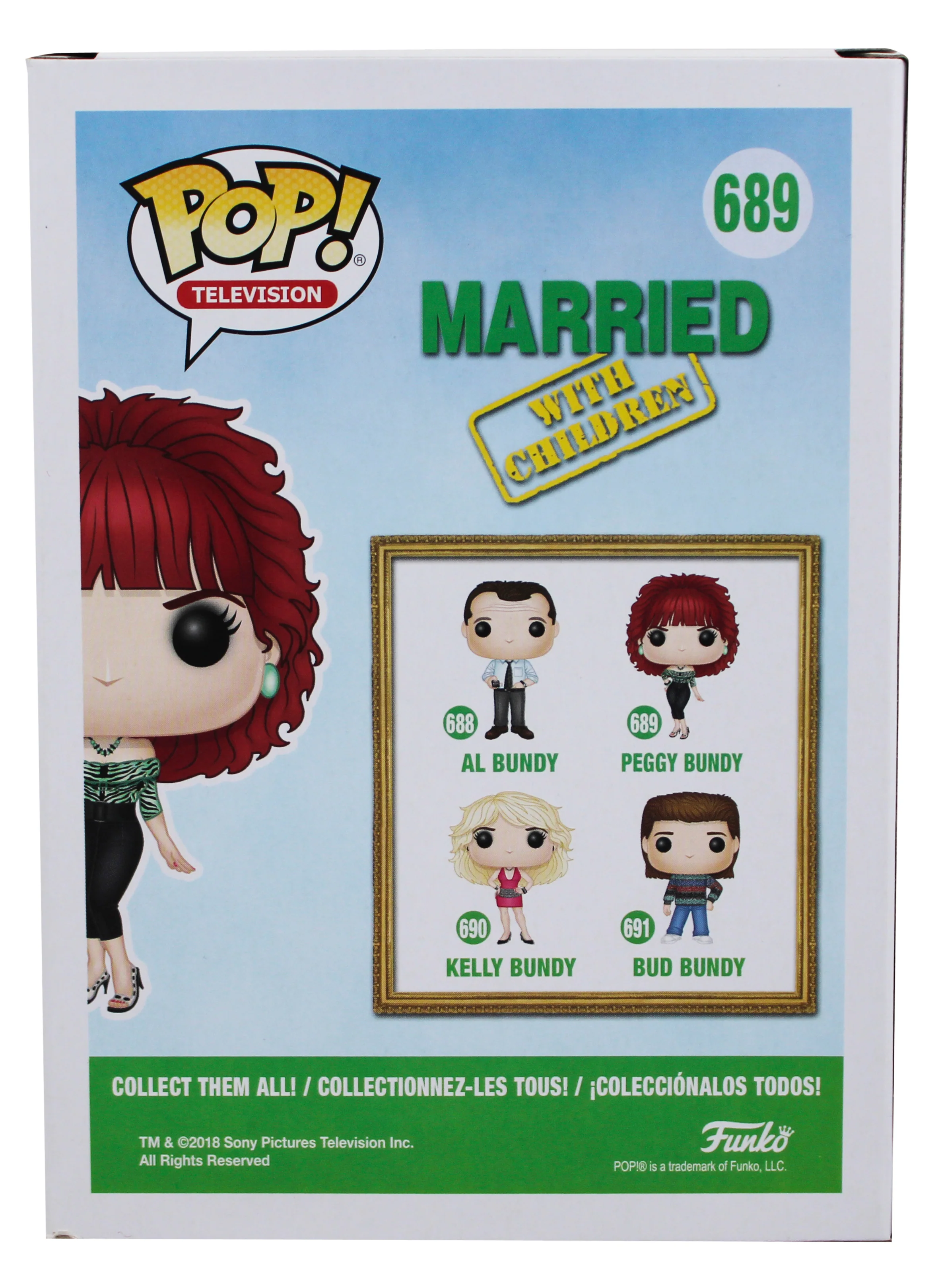 Katey Sagal Married W/ Children Signed Peggy #689 Funko Pop Figure JSA #CE80506 - Image 5