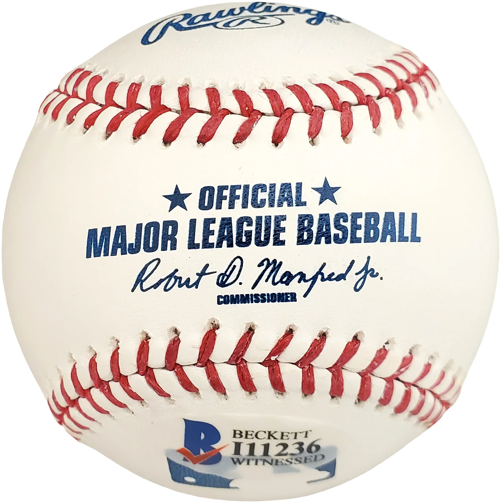 Kazuhiro Sasaki Autographed Official MLB Baseball Seattle Mariners "2000 ROY" In Staedtler Beckett BAS Stock #115089 - Image 2