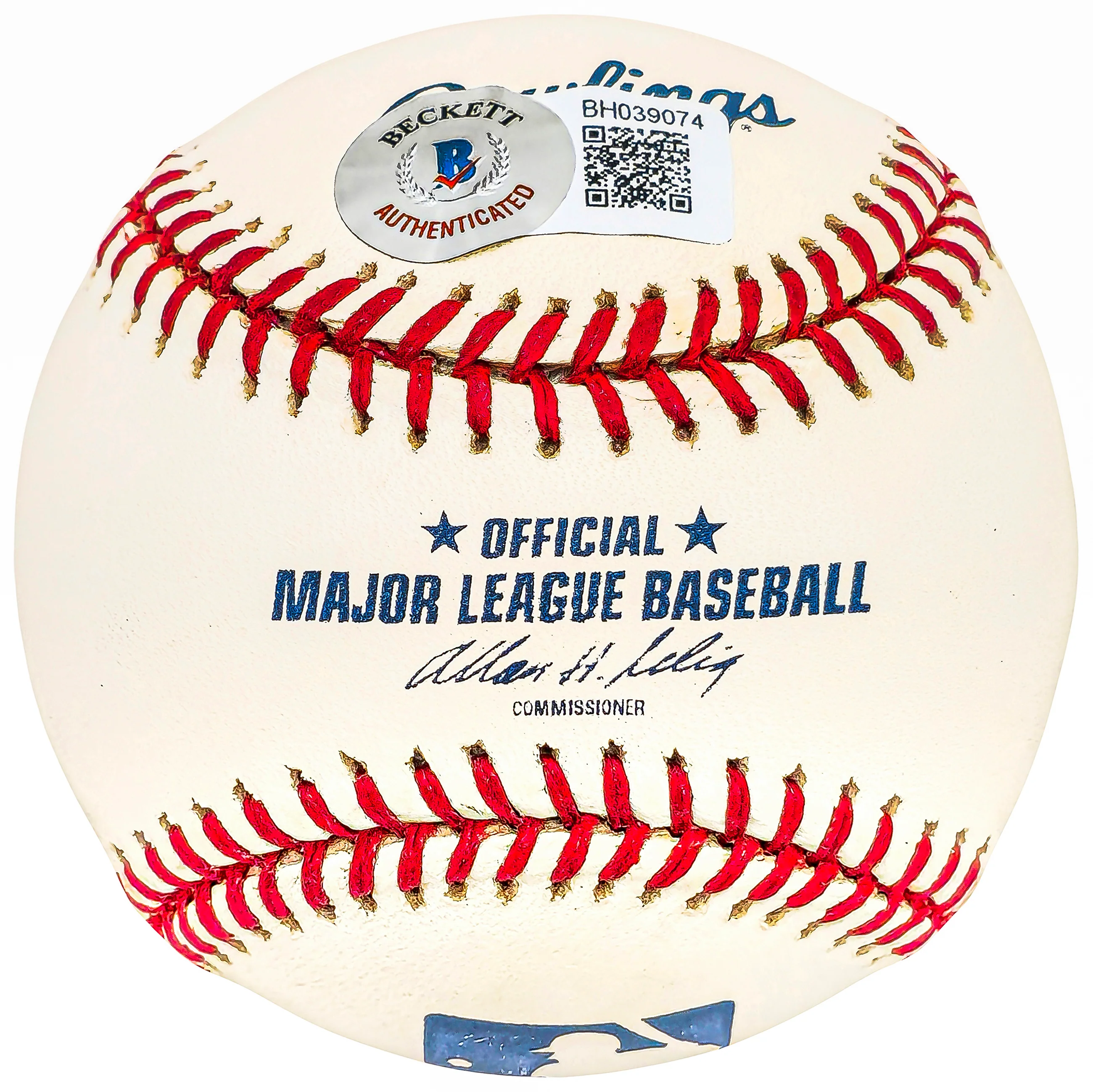 Kazuhiro Sasaki Autographed Official MLB Baseball Seattle Mariners Beckett BAS QR #BH039074 - Image 2