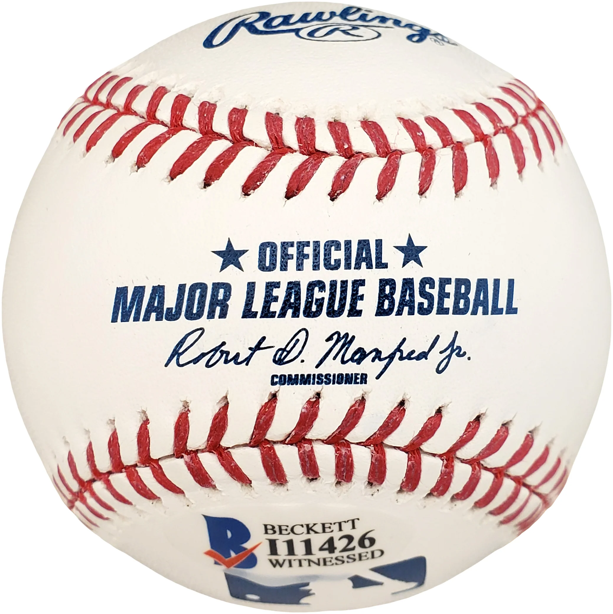 Kazuhiro Sasaki Autographed Official MLB Baseball Seattle Mariners Beckett BAS Stock #115091 - Image 2