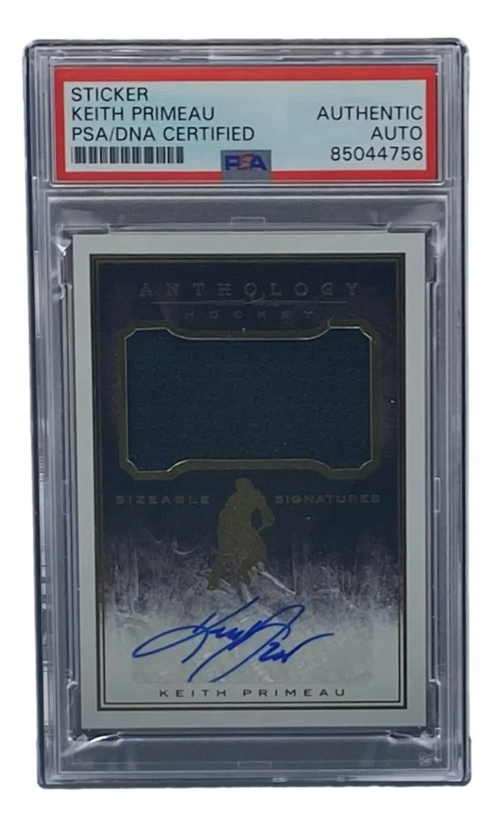Keith Primeau Signed 2014/15 Panini Anthology #SS-KP Hockey Card PSA/DNA - Image 4