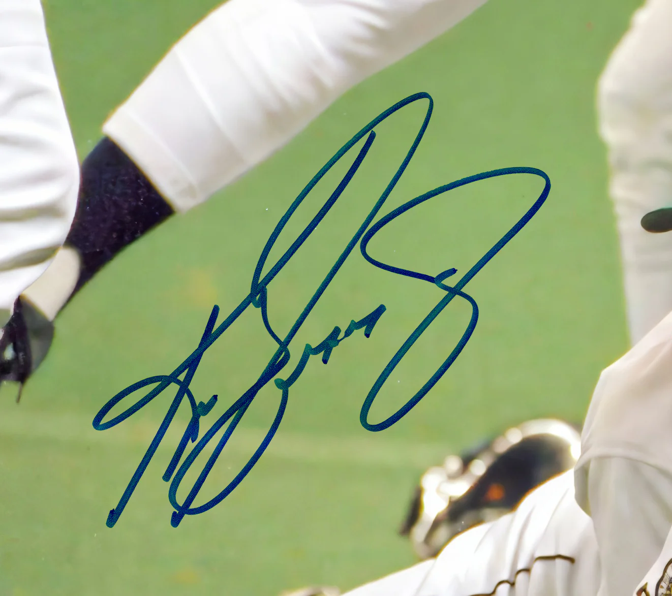 Ken Griffey Jr. Autographed 16x20 Photo Seattle Mariners "The Slide" Beckett BAS Witness Stock #262146 - Image 2