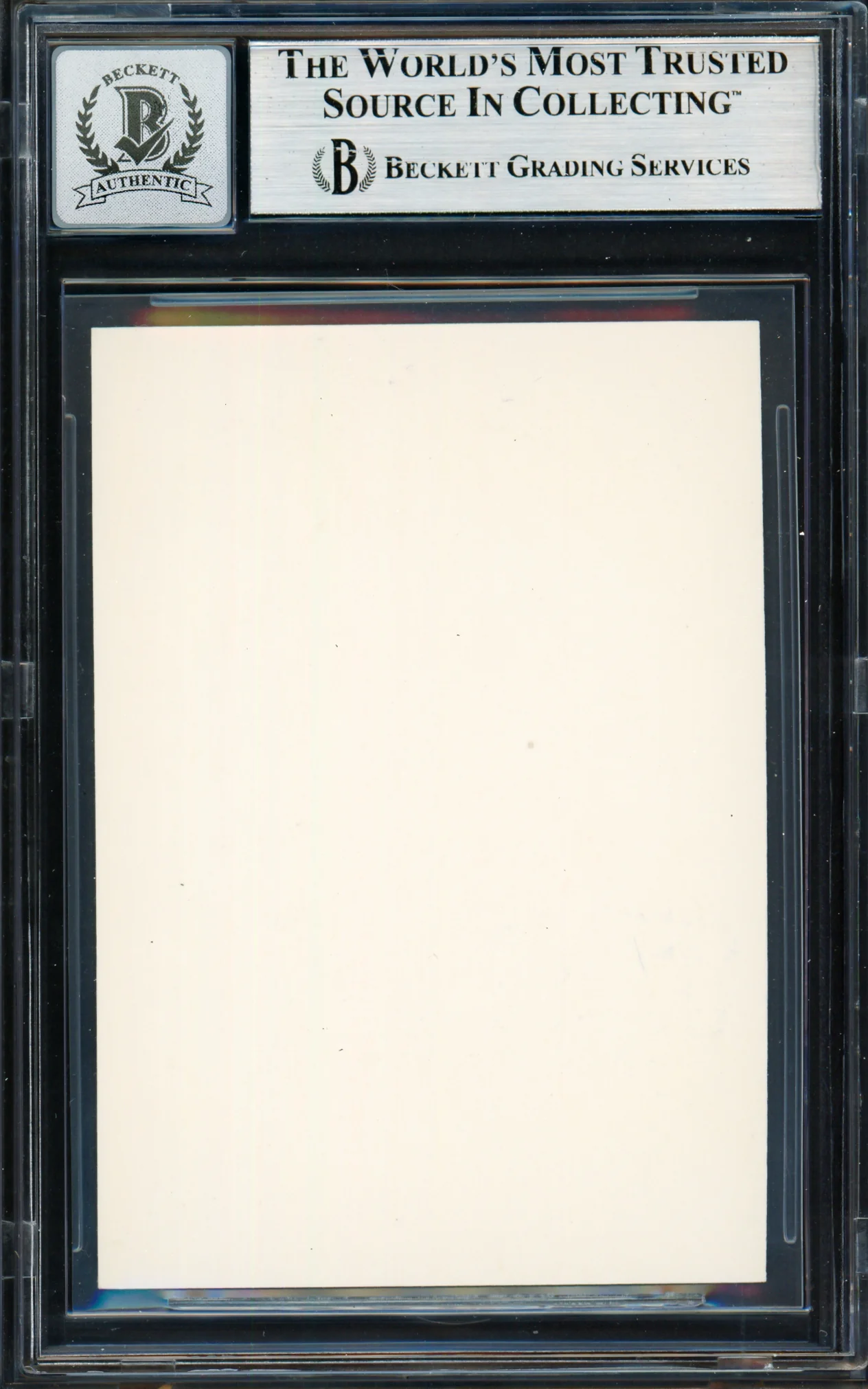Ken Griffey Jr. Autographed 1990 Star Promo Card Seattle Mariners Auto Grade Gem Mint 10 Beckett BAS Stock #261775 - Image 2