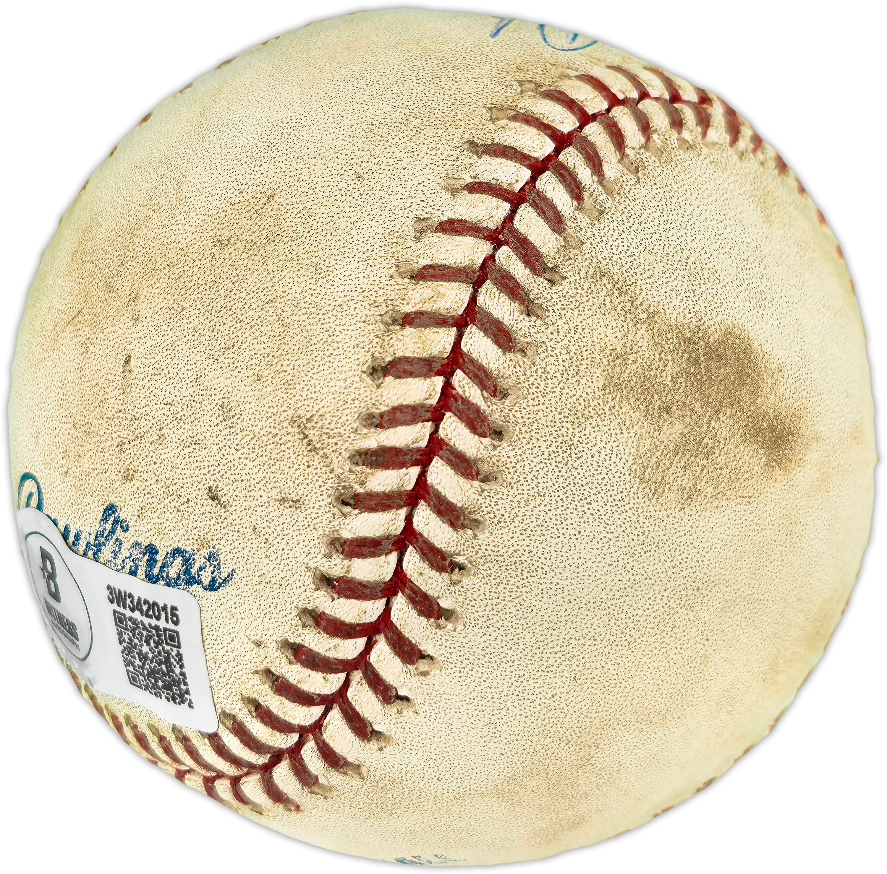 Ken Griffey Jr. Autographed Official Game Used MLB Baseball Seattle Mariners Beckett BAS Witness #3W342015 - Image 3