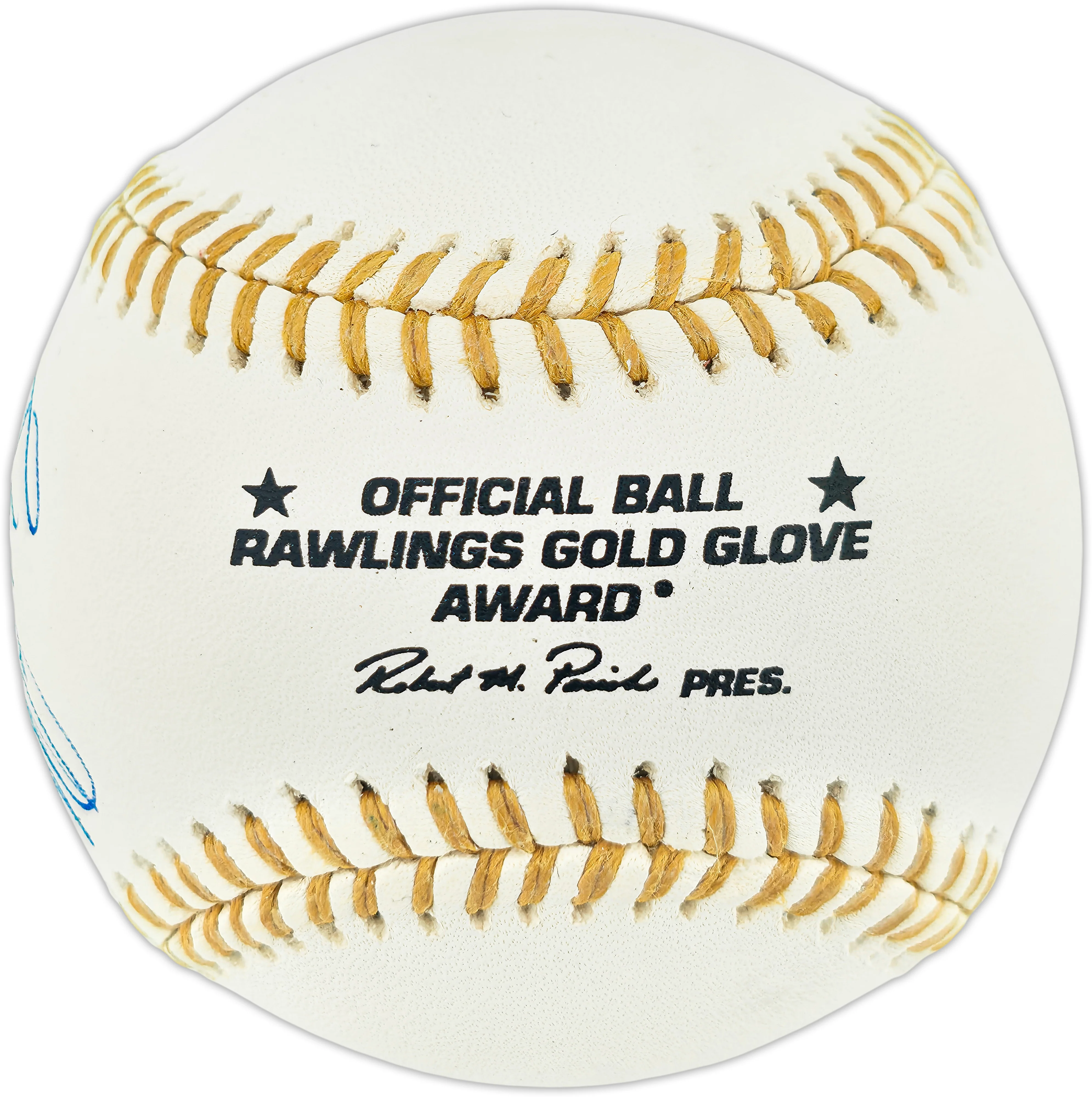 Ken Griffey Jr. Autographed Official Gold Glove Award Logo Baseball Seattle Mariners Beckett BAS Witness #3W342025 - Image 3