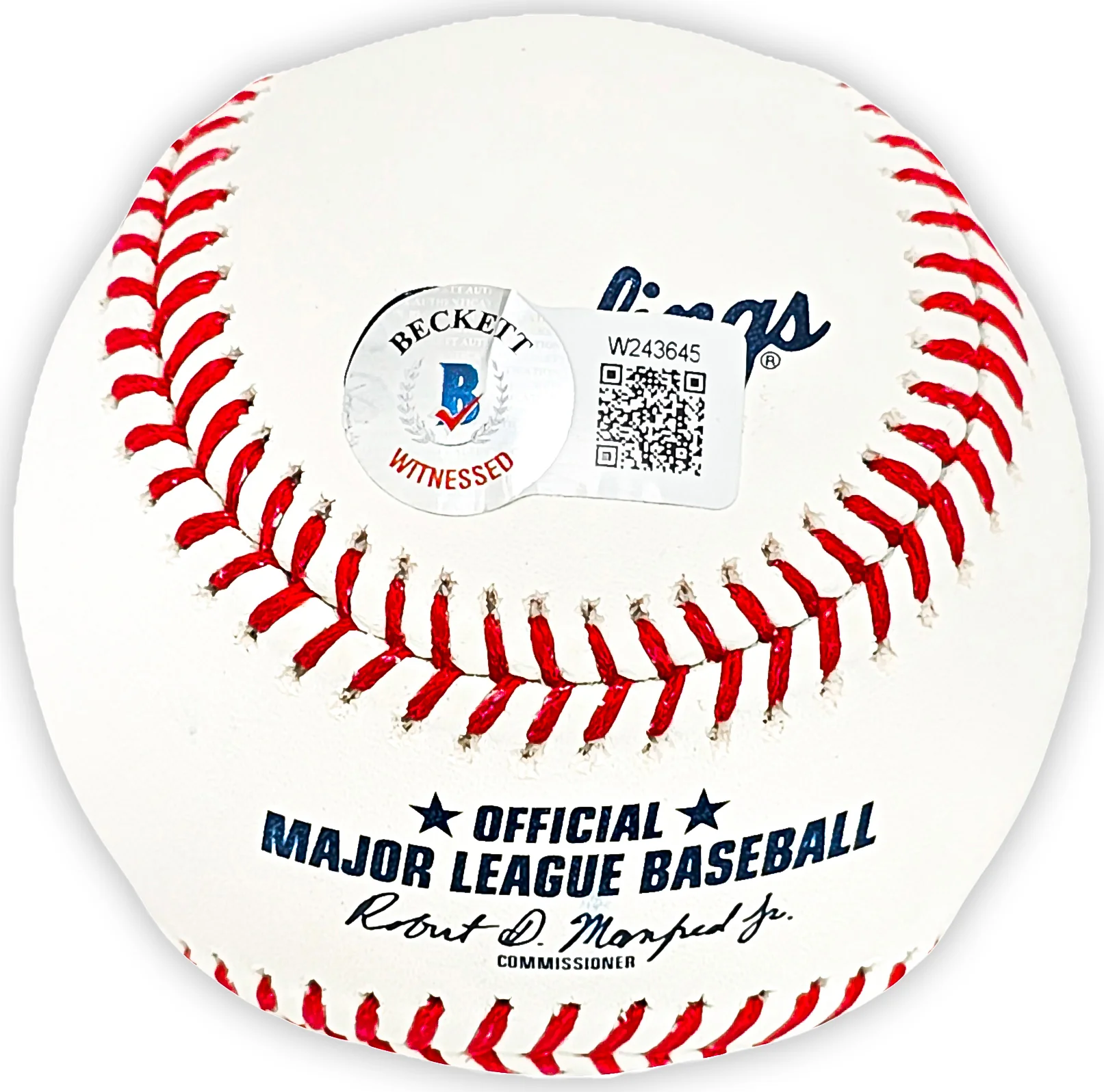 Ken Griffey Jr. Autographed Official MLB Baseball Seattle Mariners "97 AL MVP" Beckett BAS Witness Stock #212460 - Image 4