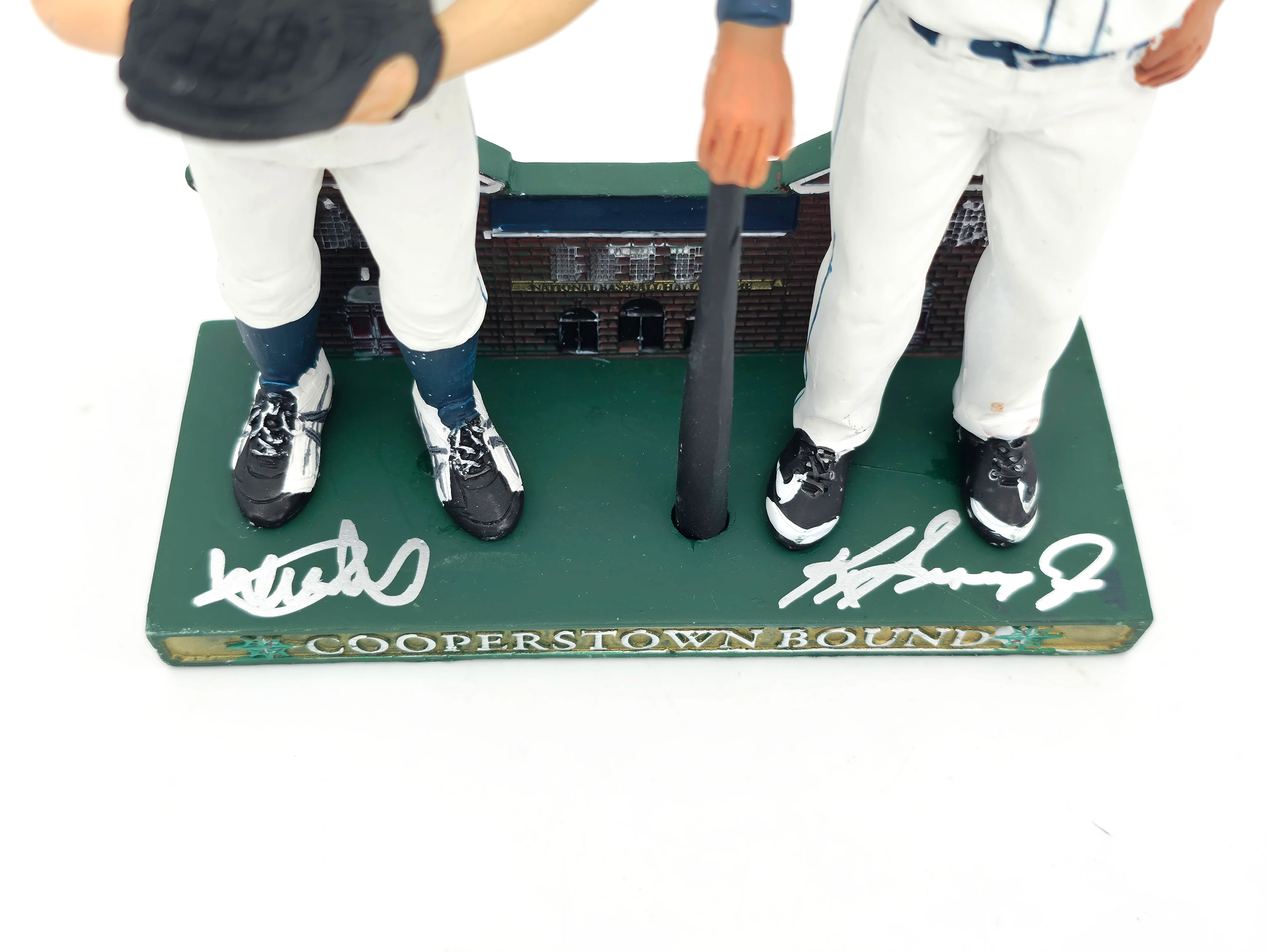 Ken Griffey Jr. & Ichiro Suzuki Autographed 2010 Cooperstown Bound Bobblehead & Box (Dual-Signed Each) Seattle Mariners Beckett BAS Witness #2W266217 & 2W266218 - Image 3