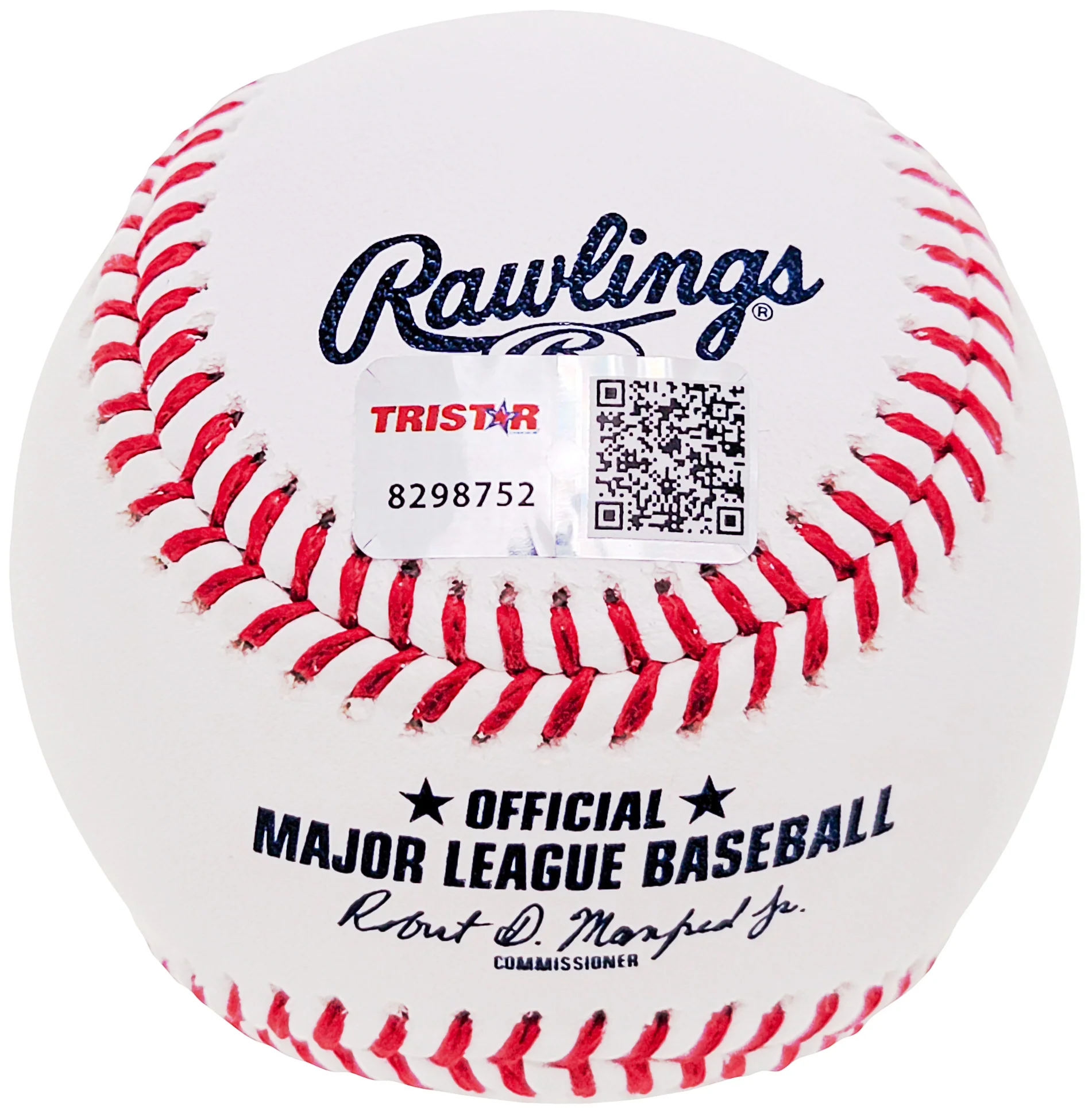 Ken Griffey Sr. Autographed Official MLB Baseball Cincinnati Reds "75-76 WS Champs" Tristar Stock #207949 - Image 4