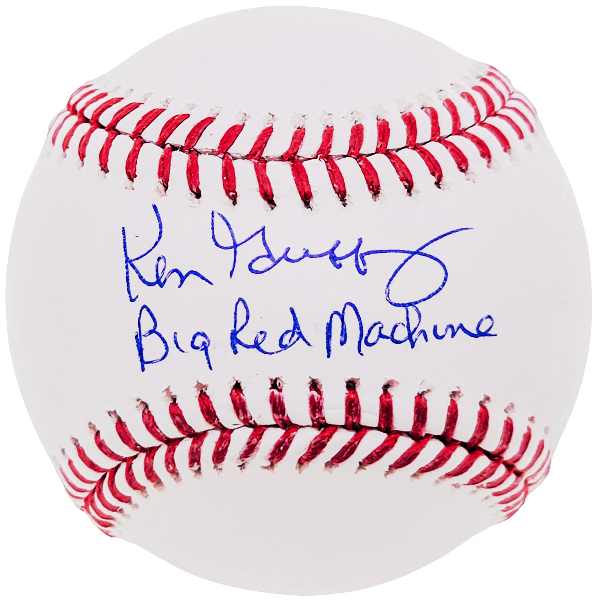 Ken Griffey Sr. Autographed Official MLB Baseball Cincinnati Reds "Big Red Machine" Tristar Stock #207948 - Image 2