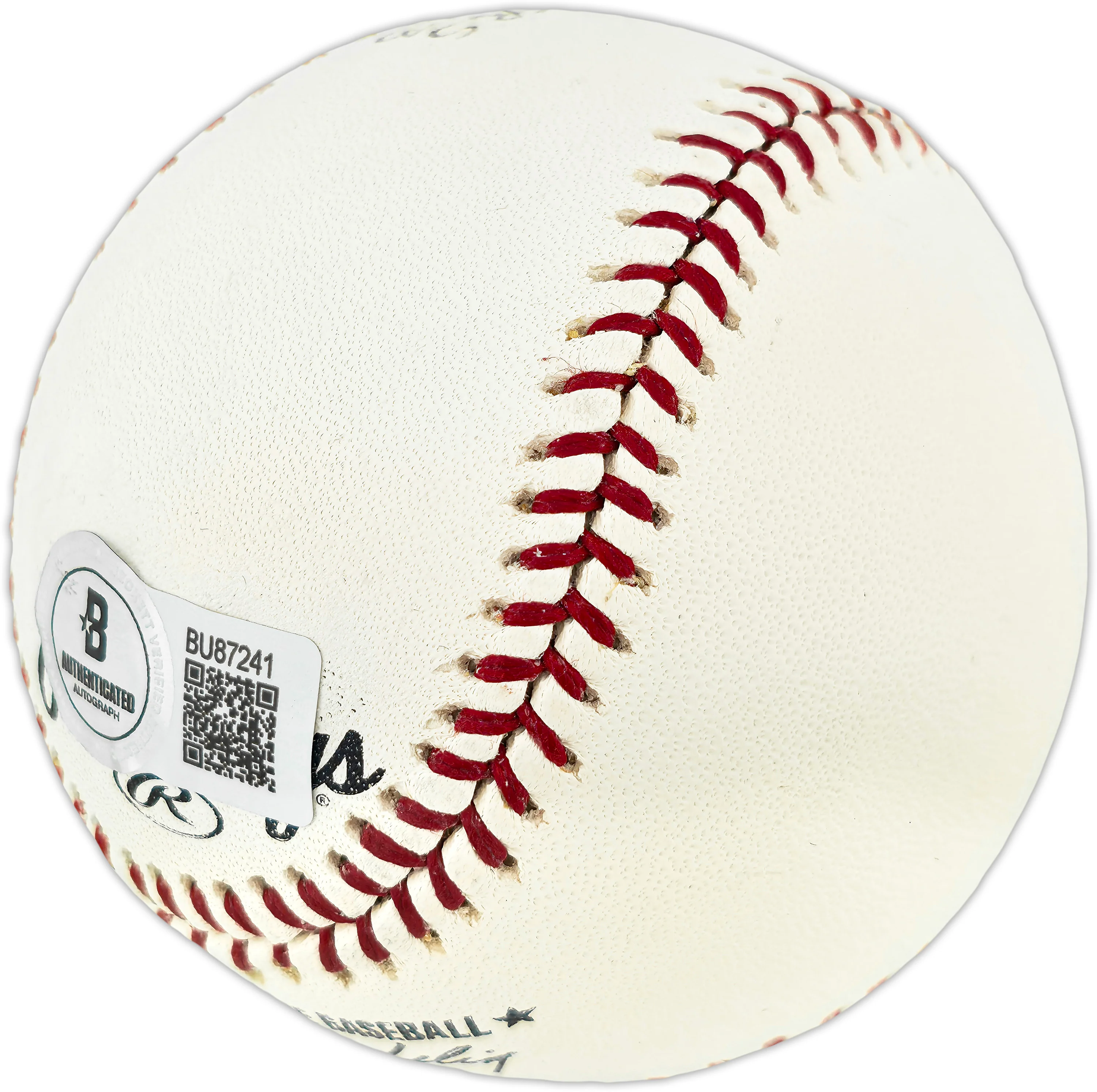 Ken Rowe Autographed Official Rawlings MLB Baseball Los Angeles Dodgers "Dodgers 1963" Beckett BAS QR #BU87241 - Image 3
