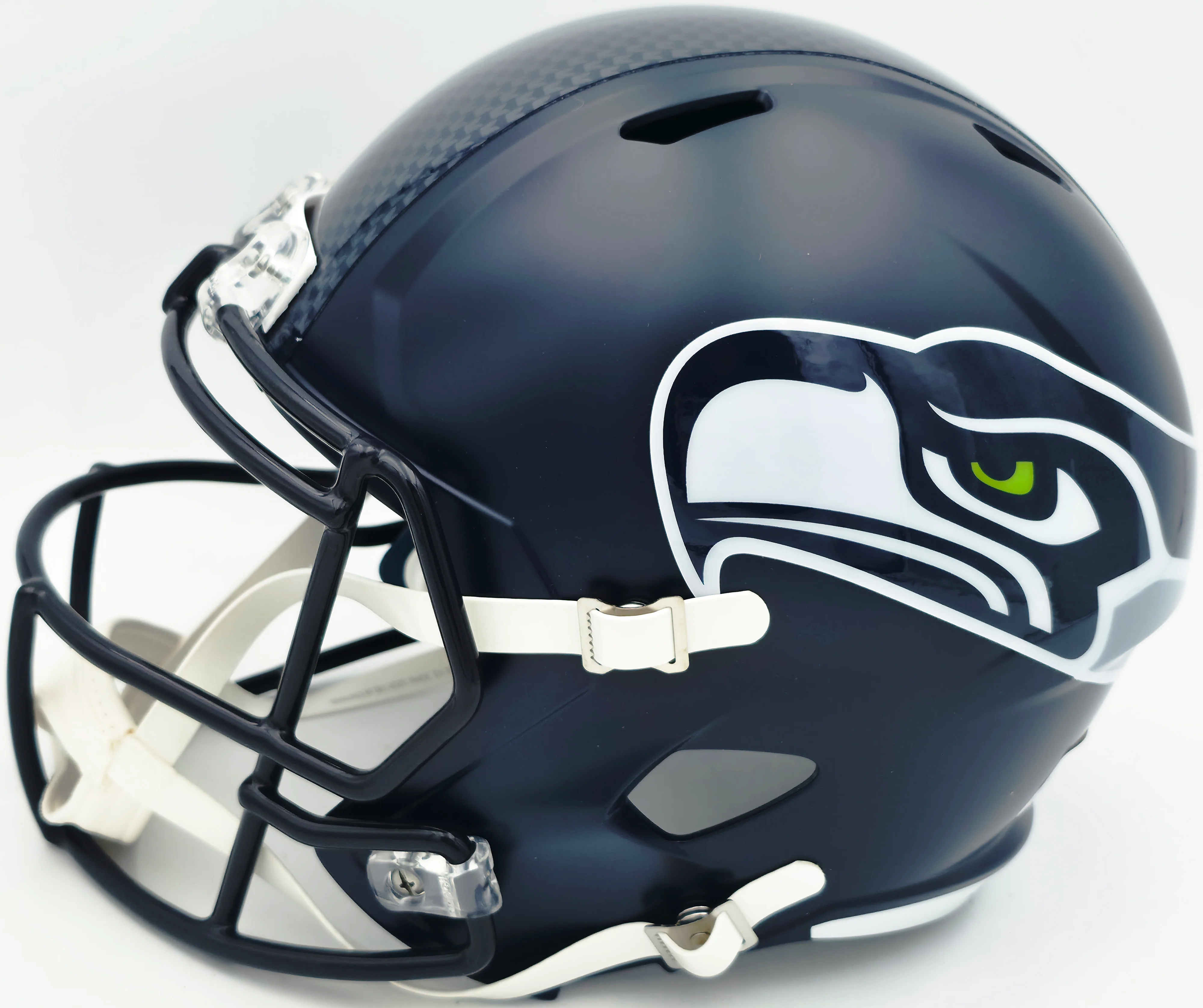 Kenneth Walker III Autographed Seattle Seahawks Blue Full Size Speed Replica Helmet "SB LX MVP" Beckett BAS Witness Stock #262131 - Image 5