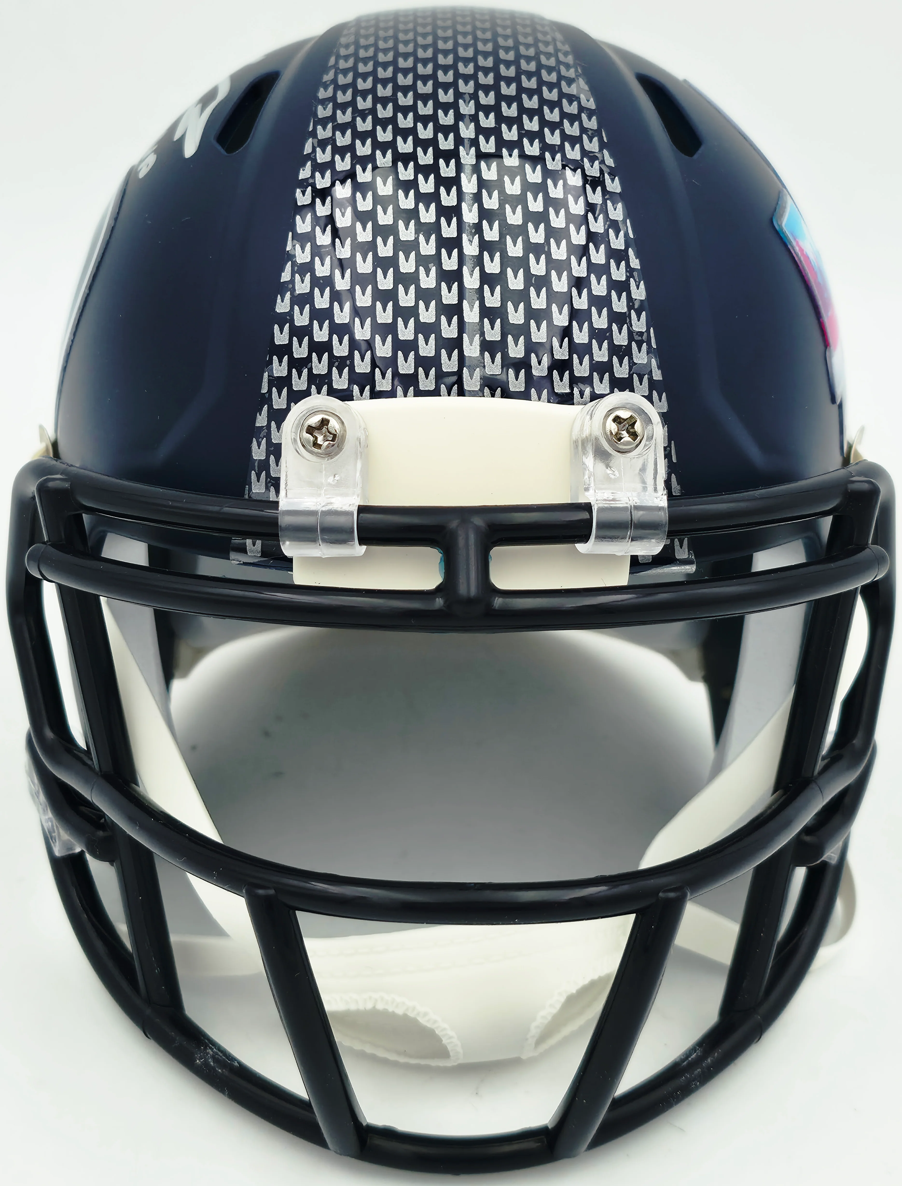 Kenneth Walker III Autographed Seattle Seahawks Blue Super Bowl LX Champions Logo Speed Mini Helmet "SB LX MVP" Beckett BAS Witness Stock #262140 - Image 4