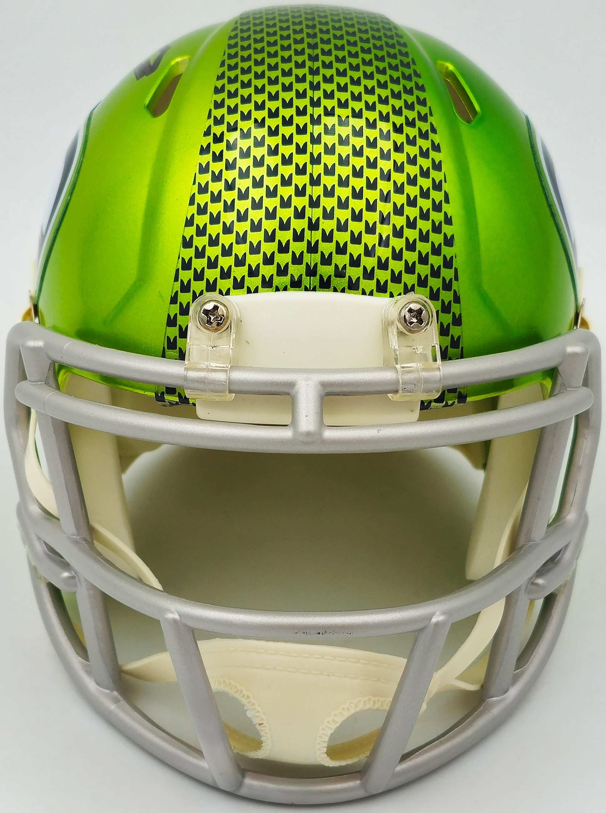 Kenneth Walker III Autographed Seattle Seahawks Flash Green Speed Mini Helmet Beckett BAS Witness Stock #235707 - Image 3