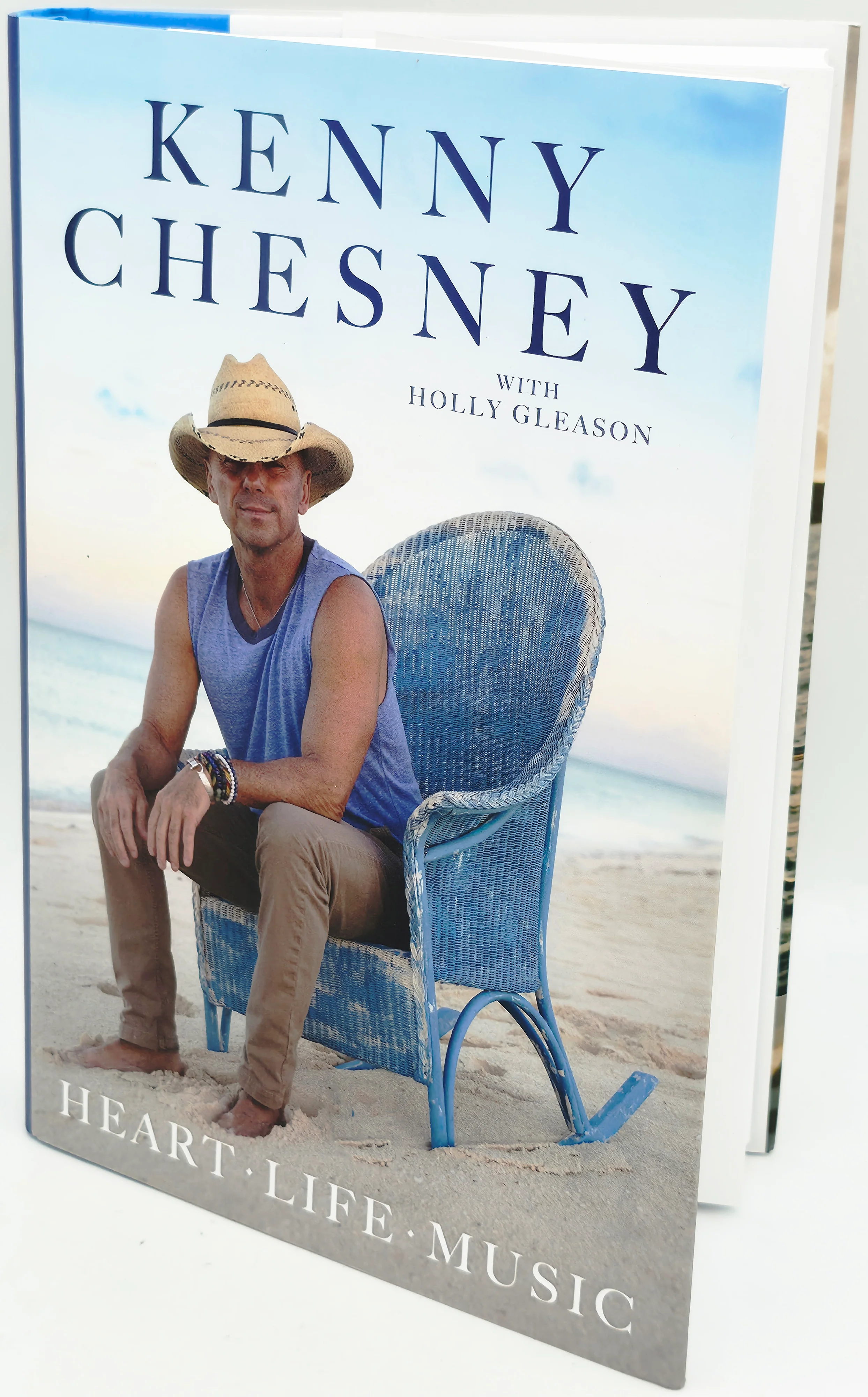 Kenny Chesney Autographed Heart, Life, Music Book Beckett BAS QR Stock #261815 - Image 4