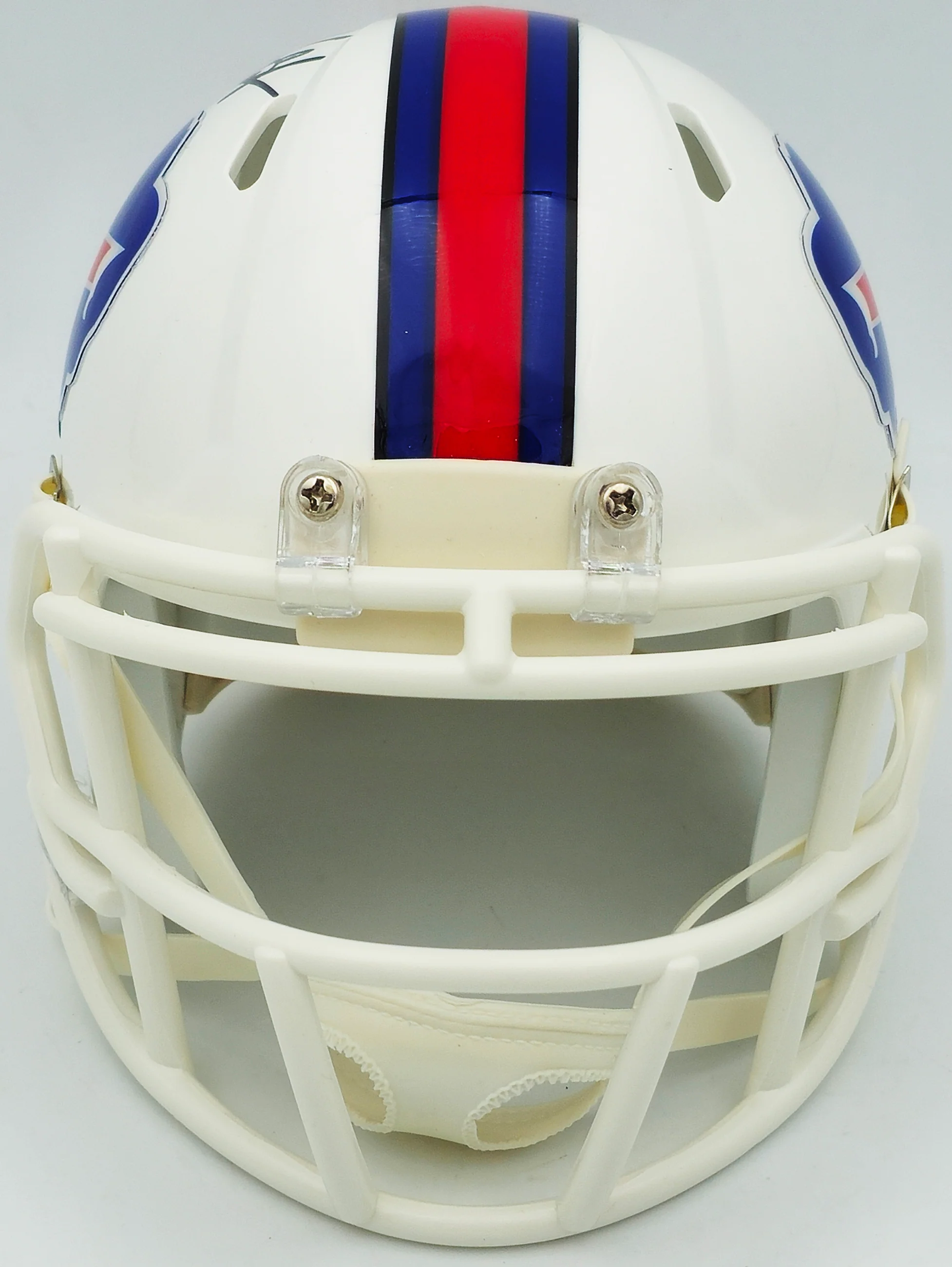Keon Coleman Autographed Buffalo Bills White Speed Mini Helmet Beckett BAS Witness Stock #236174 - Image 3