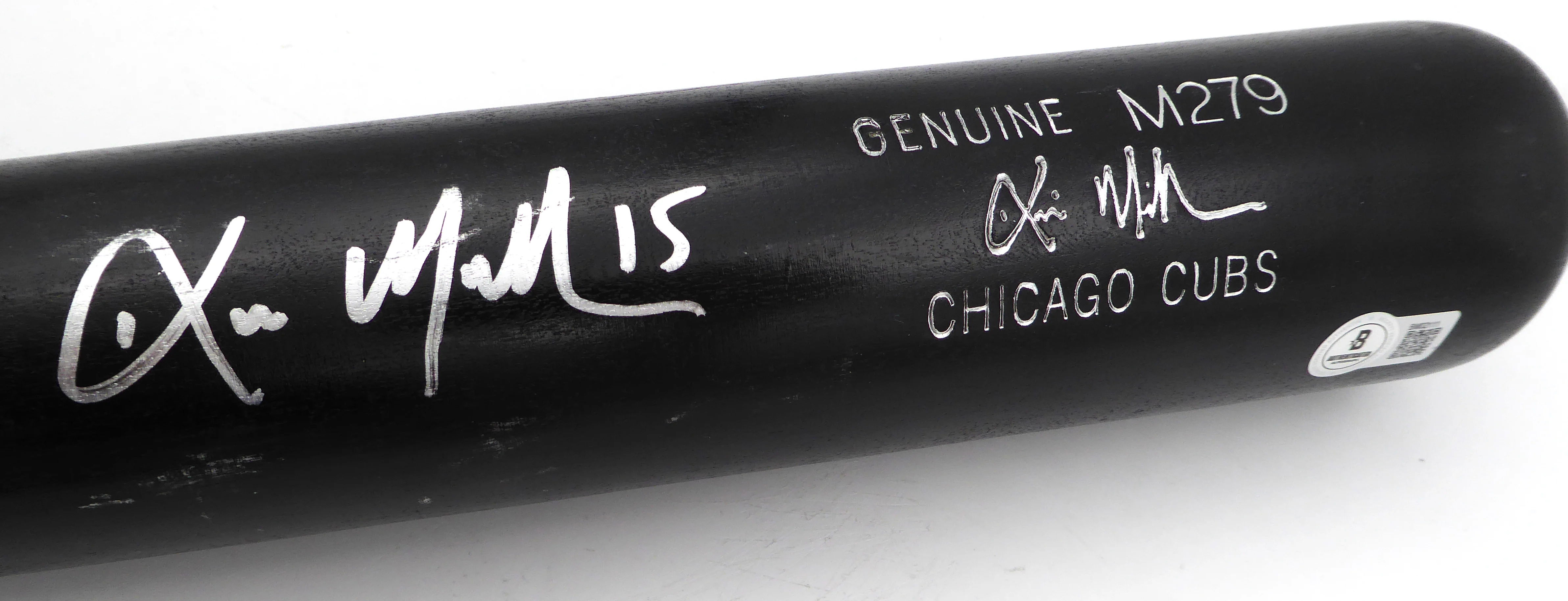 Kevin Millar Autographed Game Model Louisville Slugger M9 Bat Chicago Cubs Beckett BAS QR #BM02111 - Image 4