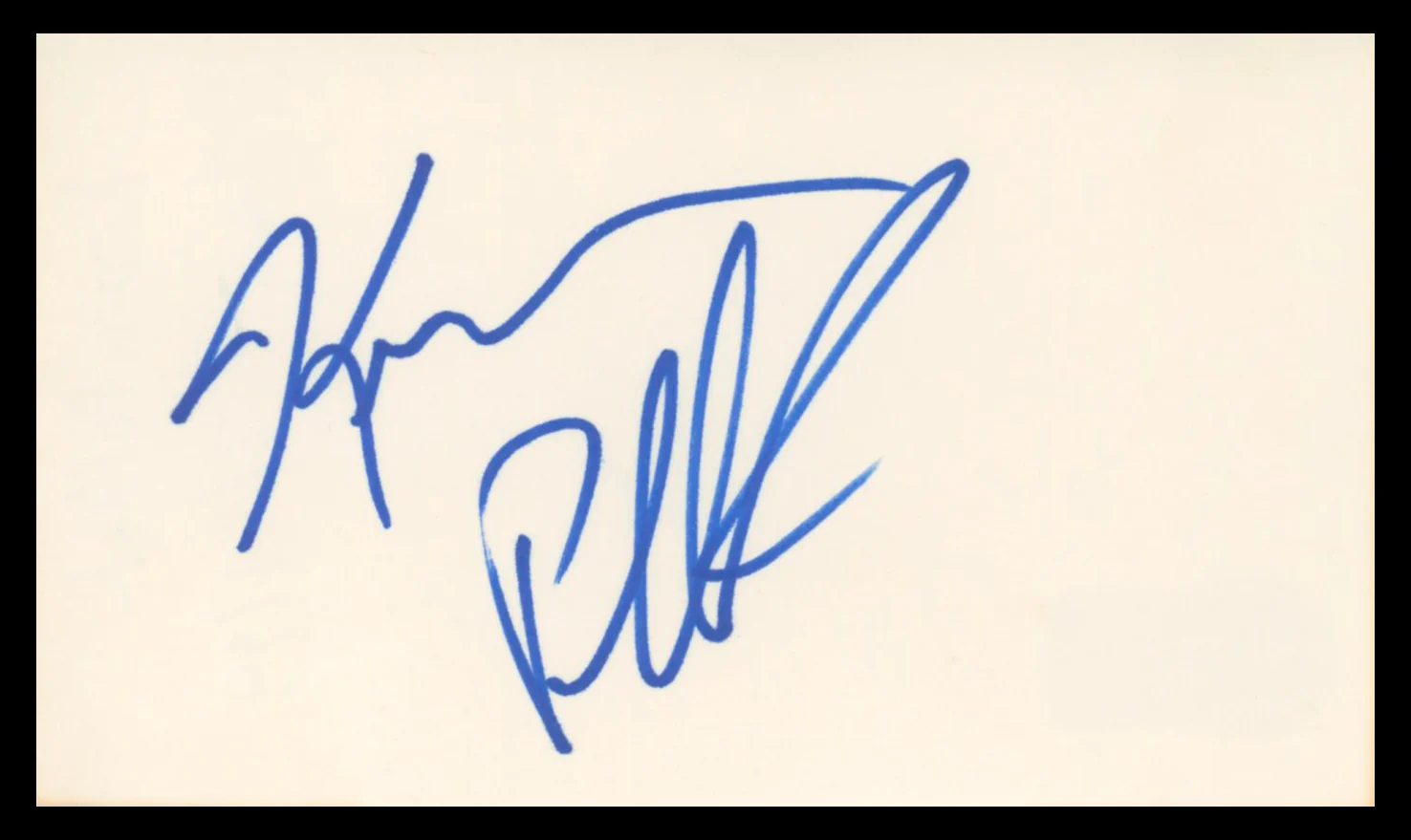Kevin Pollak A Few Good Men Authentic Signed 3x5 Index Card BAS #BV04112 - Image 2