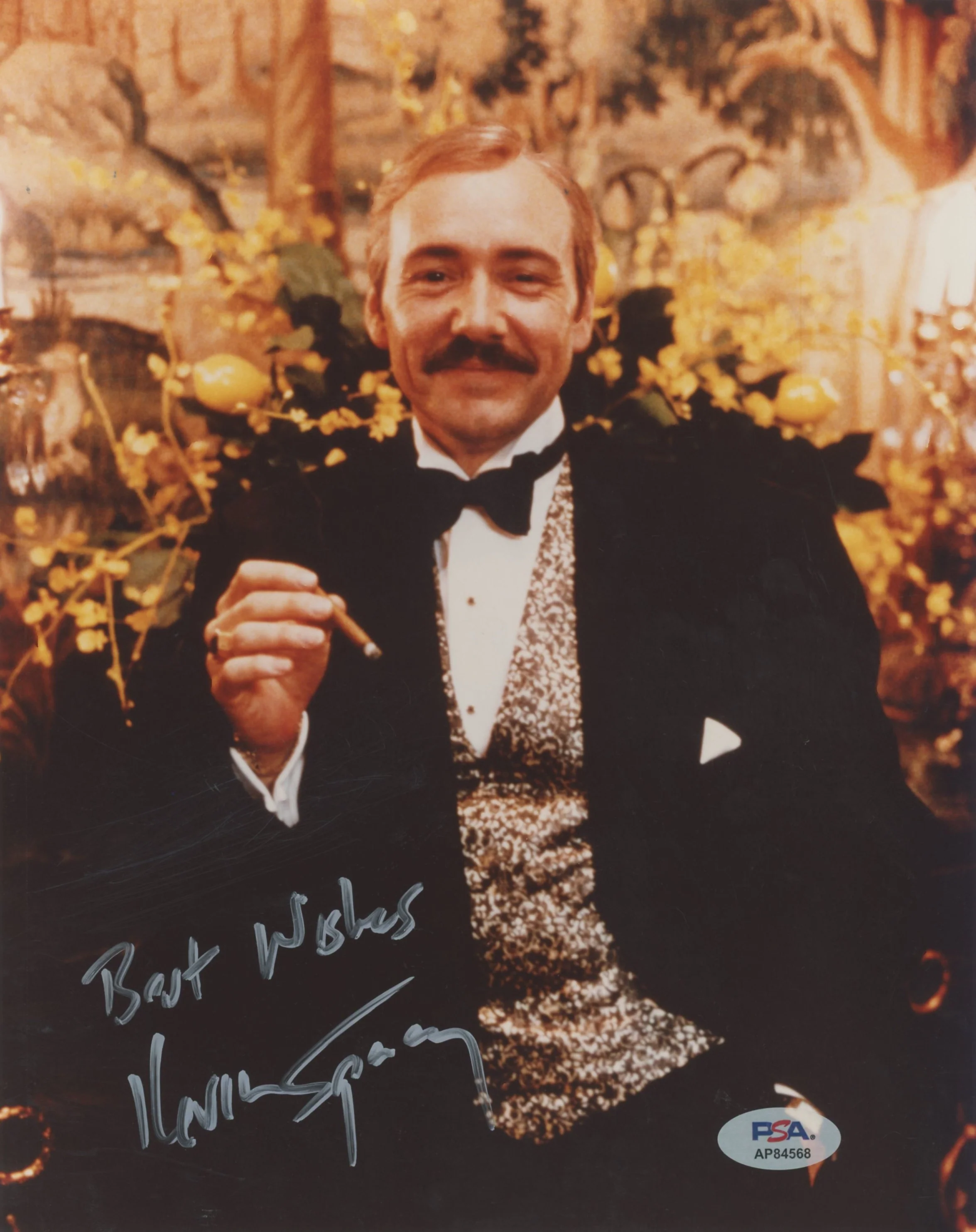 Kevin Spacey Midnight In The Garden "Best Wishes" Signed 8x10 Photo PSA AP84568