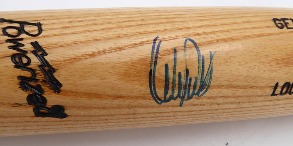 Kirby Puckett Autographed C243 Game Model Louisville Slugger Bat Minnesota Twins Beckett BAS QR #AE85514 - Image 3