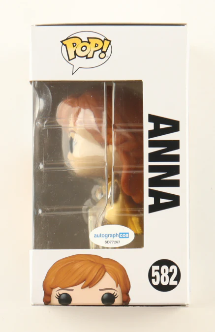 Kristen Bell Signed "Frozen II" #582 Anna Funko Pop - ACOA - Image 2
