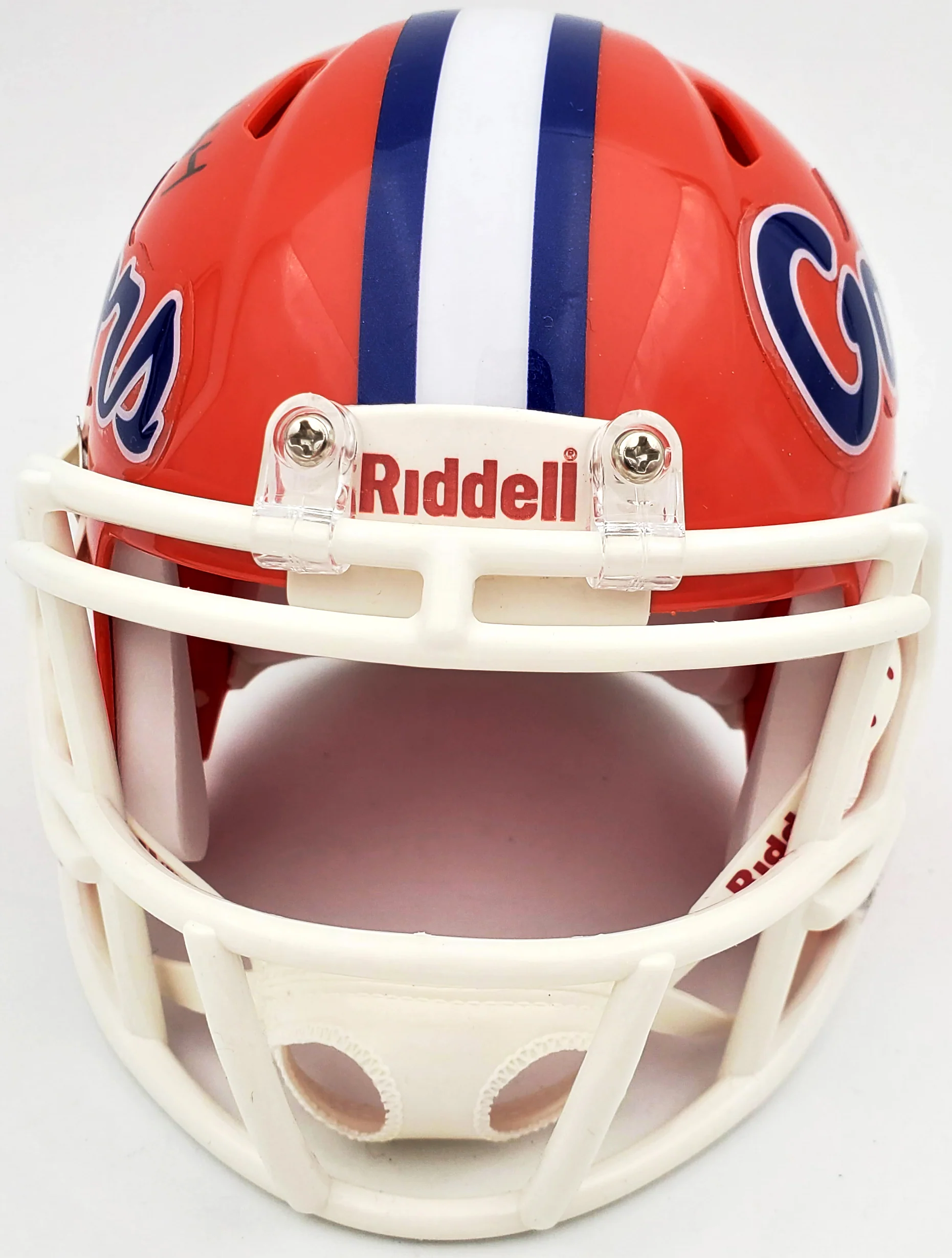 Kyle Pitts Autographed Florida Gators Orange Speed Mini Helmet Beckett BAS Stock #189799 - Image 5